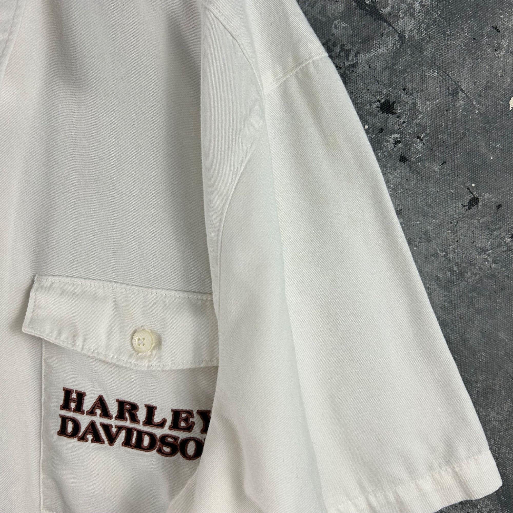 Harley Davidson × Vintage Vintage Y2K Harley Davidson shirt Size US XXL / EU 58 / 5 - 6 Thumbnail