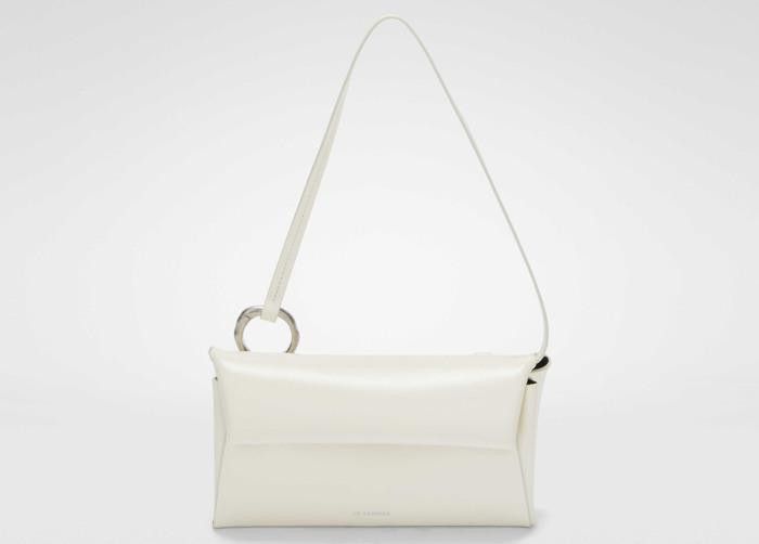 Jil Sander o1w1db10825 Size: OS / Shoulder Bag in White Size ONE SIZE - 1 Thumbnail