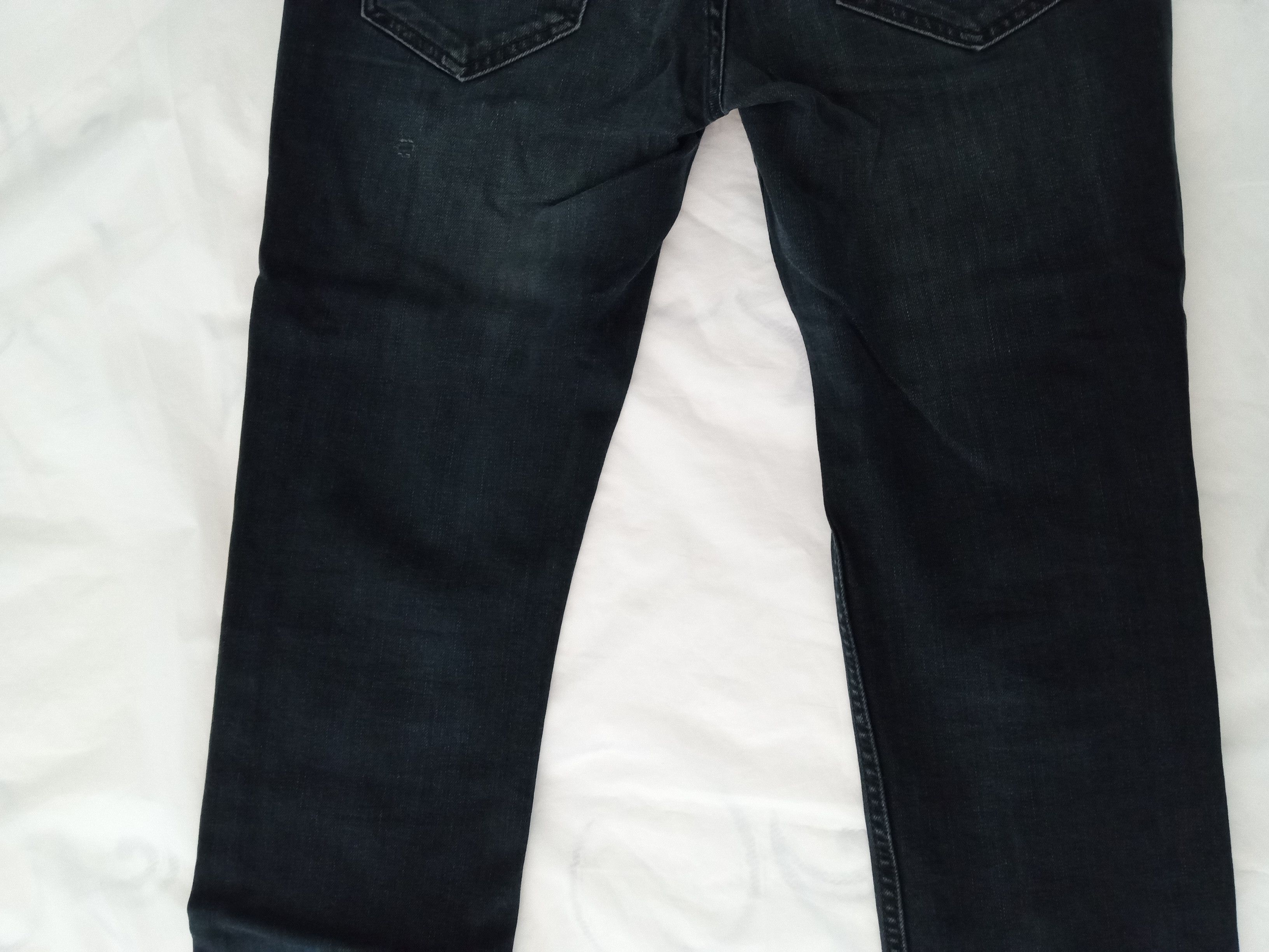 Blk Dnm BLK DNM mens slim fit black jeans denim 32 x 31 Size US 32 / EU 48 - 4 Thumbnail