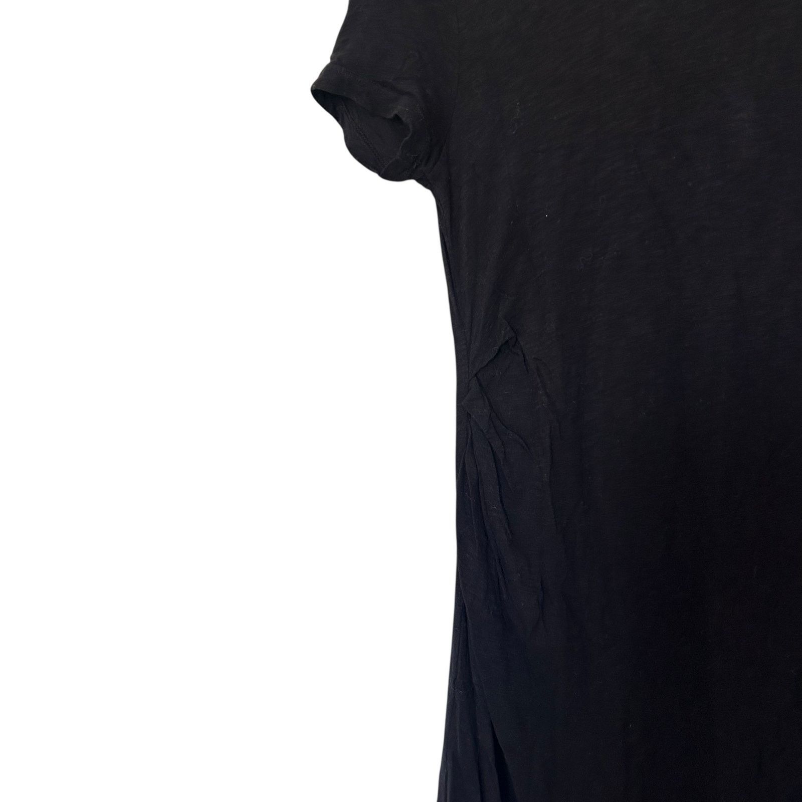 Other Stateside Black Supima Cotton Short Sleeve Maxi Dress Sz S Size S / US 4 / IT 40 - 2 Thumbnail