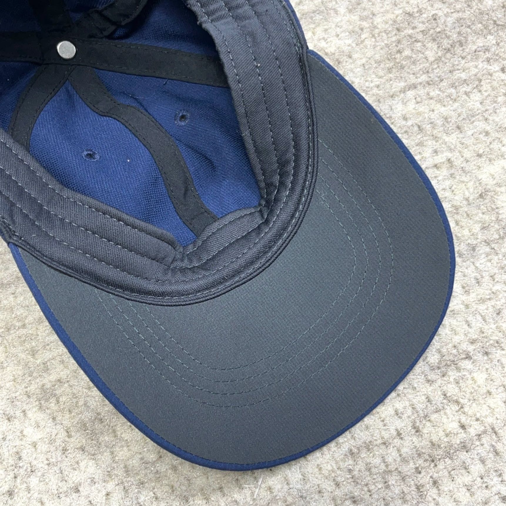 Nike Nike Dri-Fit Hat Cap Blue Strap Back Performance Legacy91 Golf Mens Swoosh M22 Size ONE SIZE - 6 Thumbnail