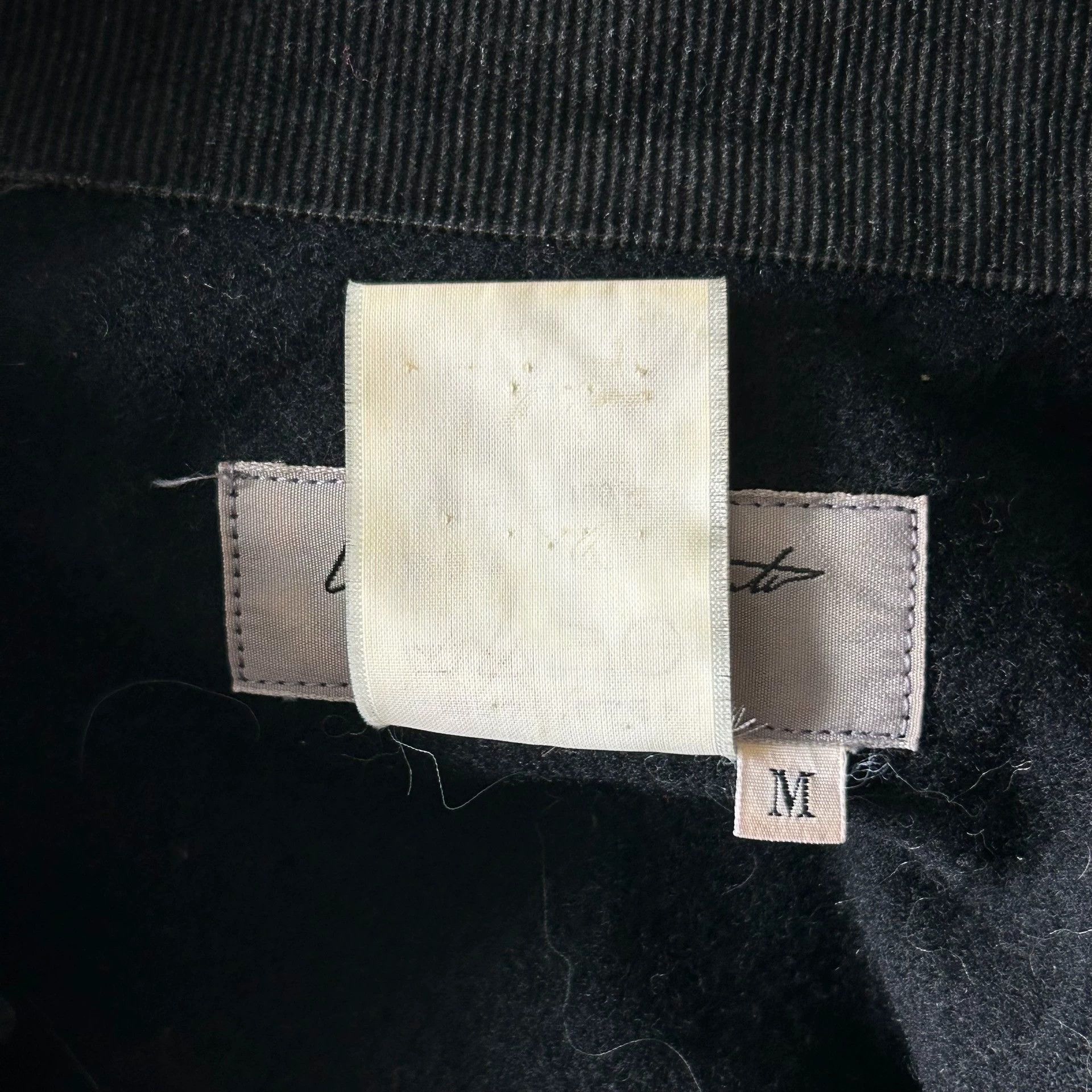 Yohji Yamamoto Yohji Yamamoto 98AW Mens Paneled Collar Wool Shirt Size US M / EU 48-50 / 2 - 7 Thumbnail