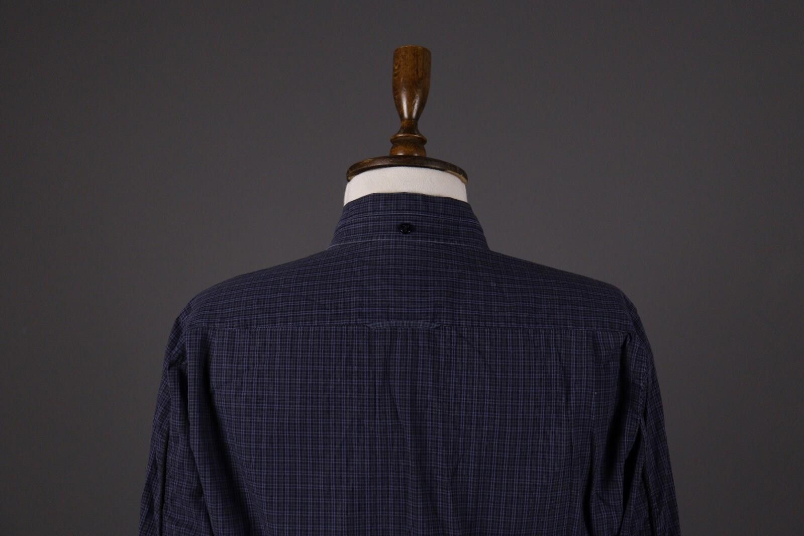 The Kooples The Kooples Blue Checl Long Sleeve Top Shirt Blouse Size S Size S / US 4 / IT 40 - 7 Thumbnail