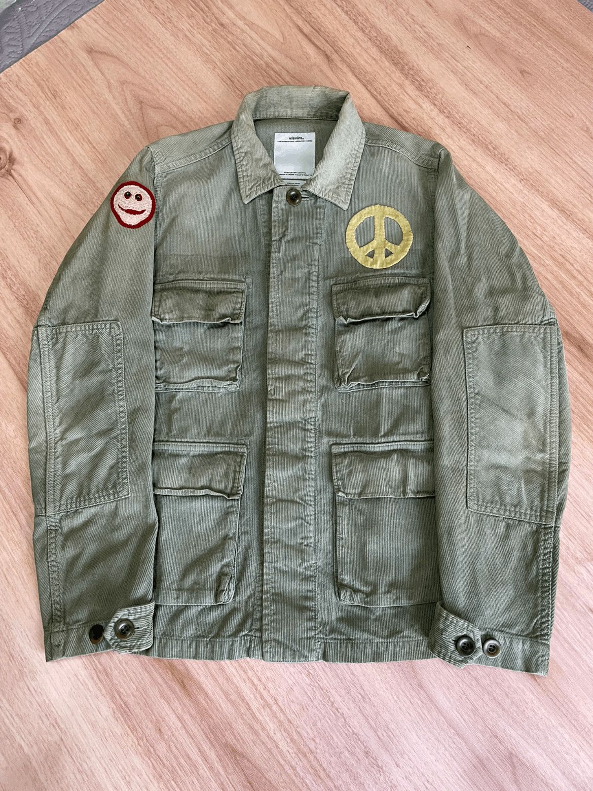 Visvim Sz 1 Visvim Kilgore Kapala Slub Patches Military Jacket Size US S / EU 44-46 / 1 - 1 Thumbnail