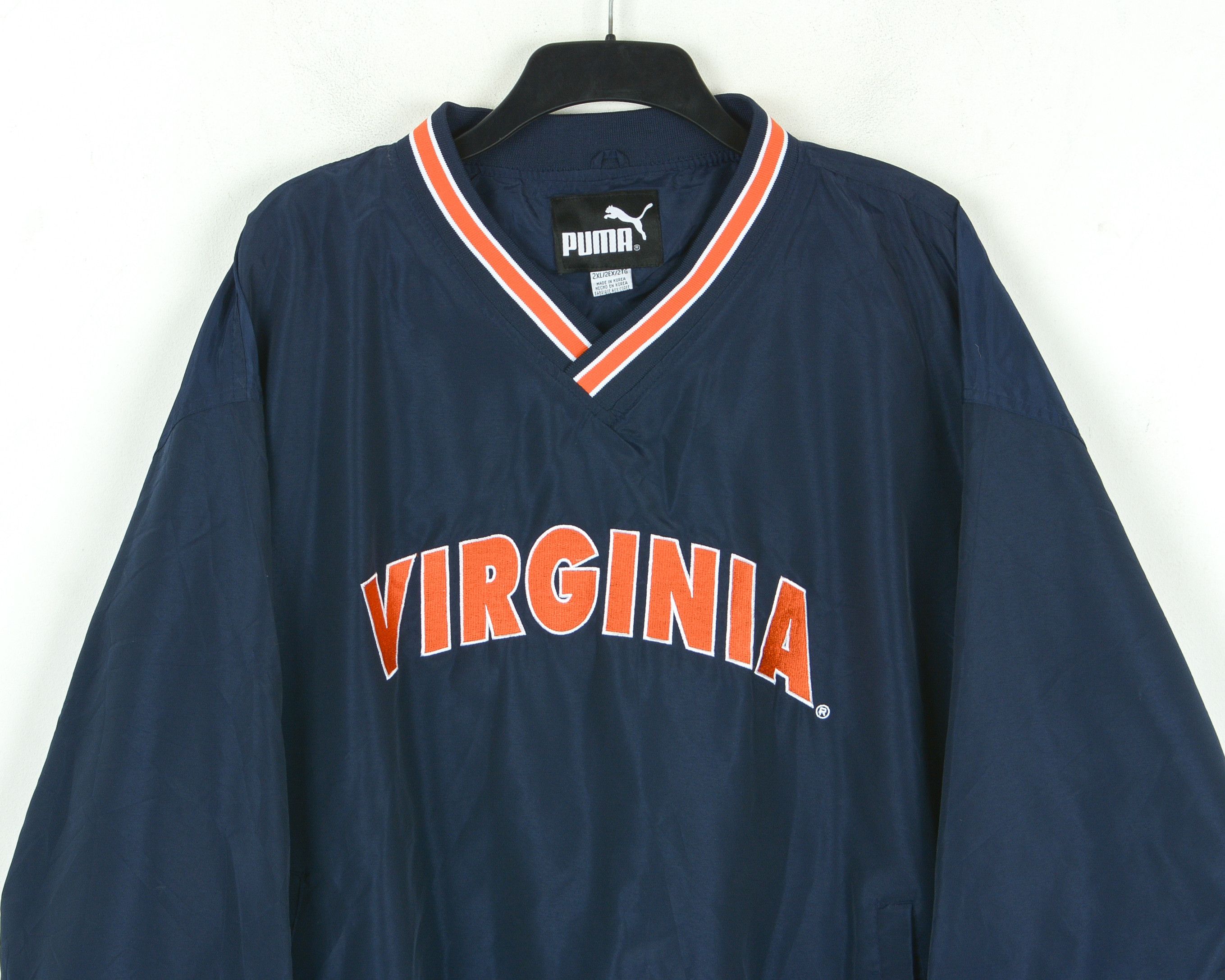 Puma × Vintage Virginia Cavaliers Pullover Jacket Tracksuit Windbreaker Size US XXL / EU 58 / 5 - 9 Thumbnail