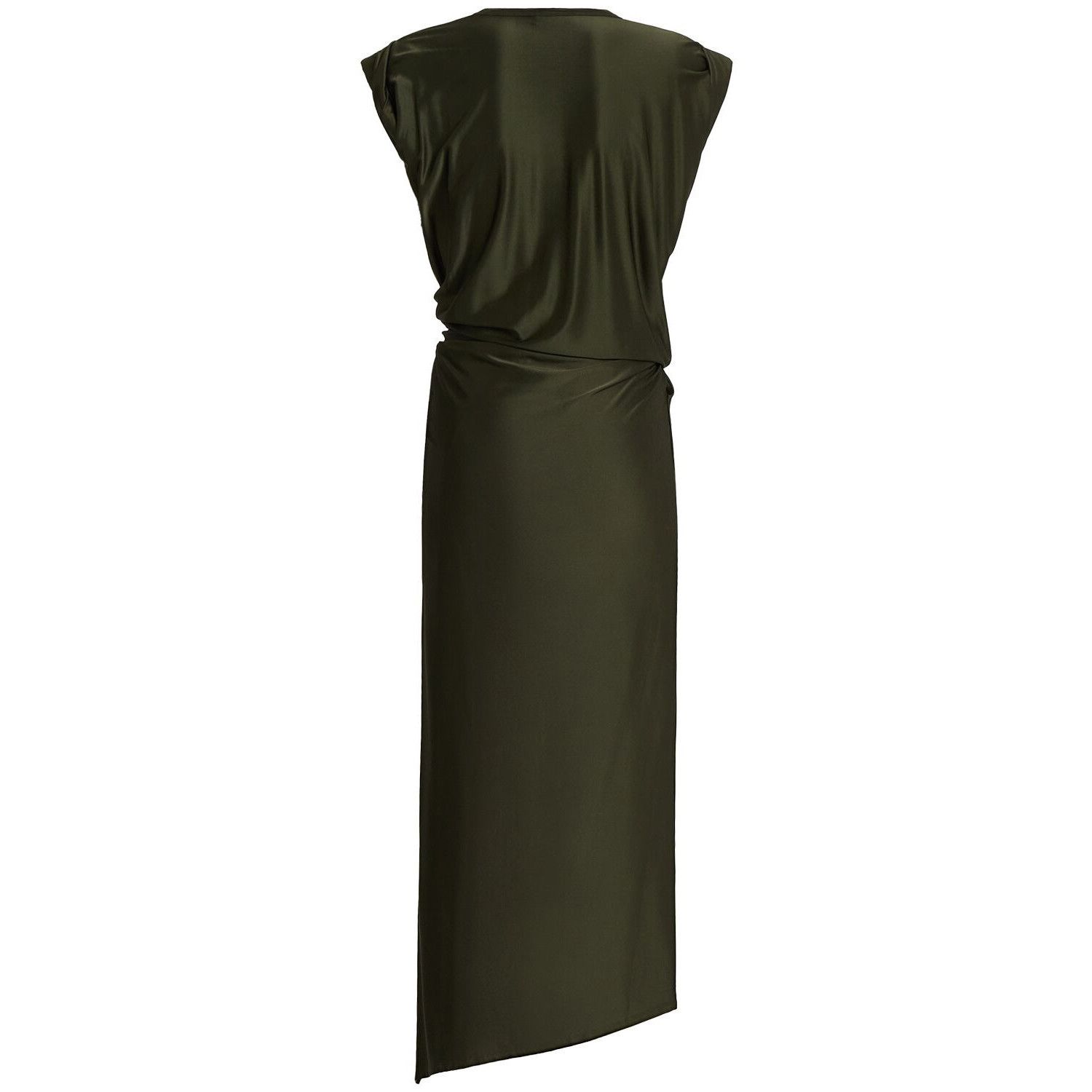 Rabanne Green Viscose jersey long dress New & Authentic (Wom