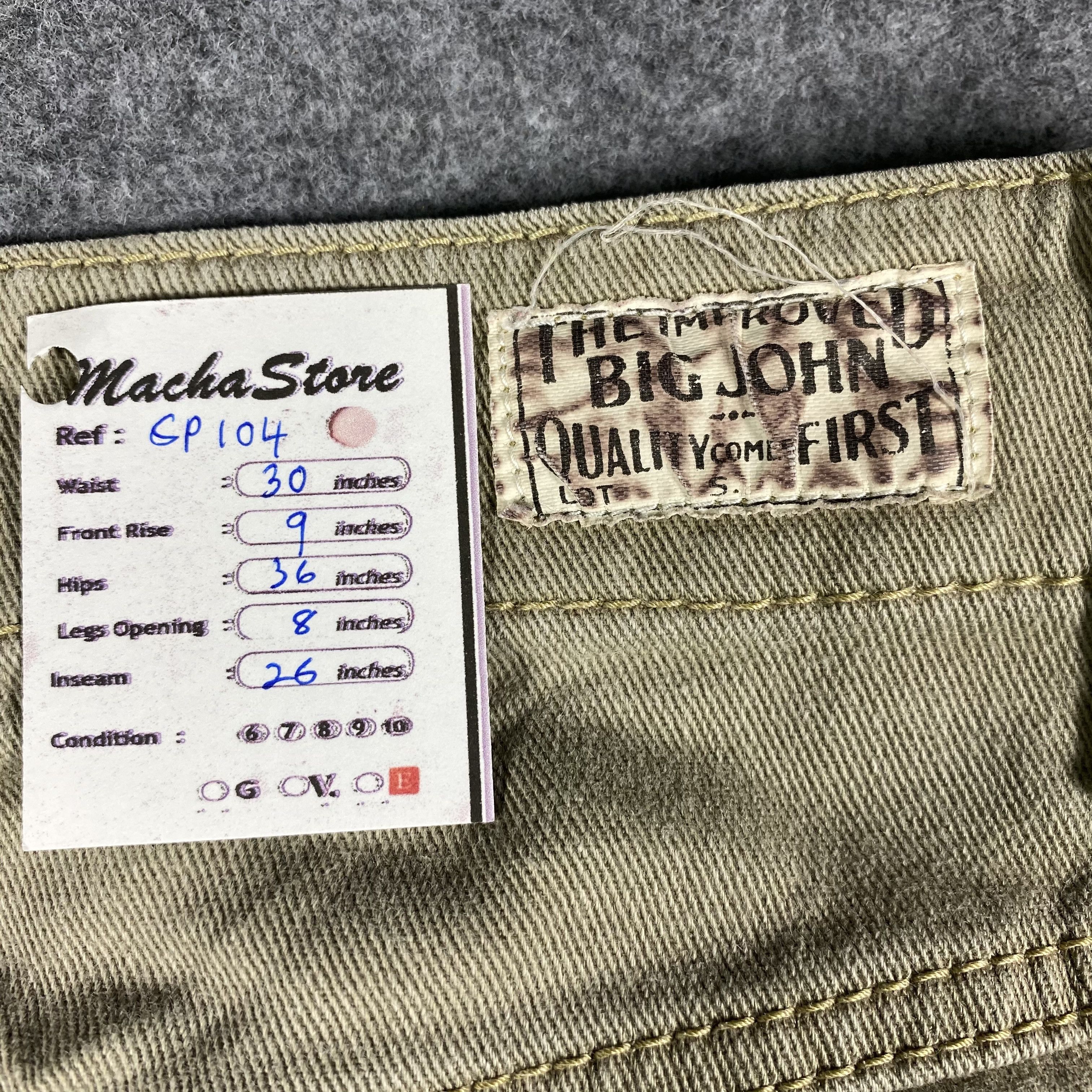 Big John Japanese Brand Big John Multipocket Tactical Cargo Pants Size US 30 / EU 46 - 8 Thumbnail