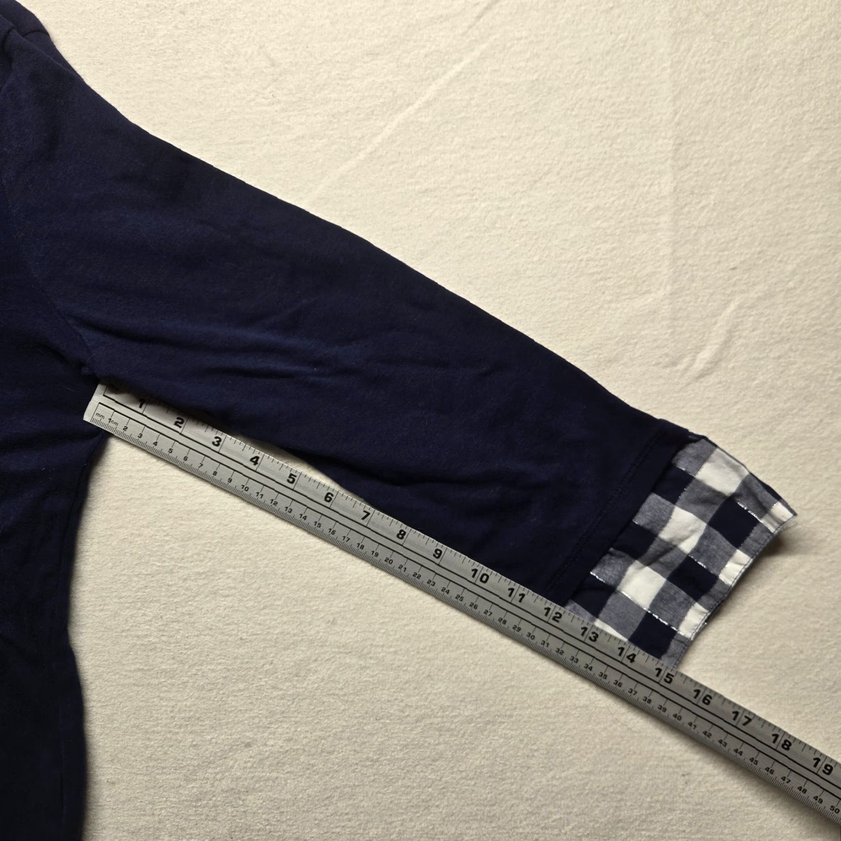Vintage Kim Rogers Long Sleeve T-Shirt Women's L Blue Solid Casual Classic Size L / US 10 / IT 46 - 5 Thumbnail