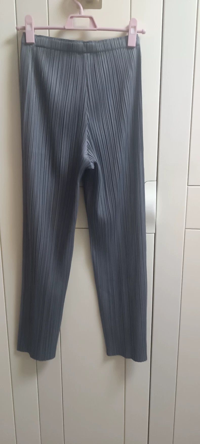 Issey Miyake issey miyake size:3 Grey pleated straight-leg pants Size 42" / US 20 - 3 Thumbnail