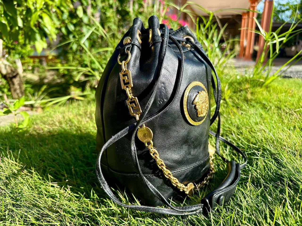 Versace Authentic Gianni Versace Bondage Collection Medusa Bucket Size ONE SIZE - 2 Thumbnail