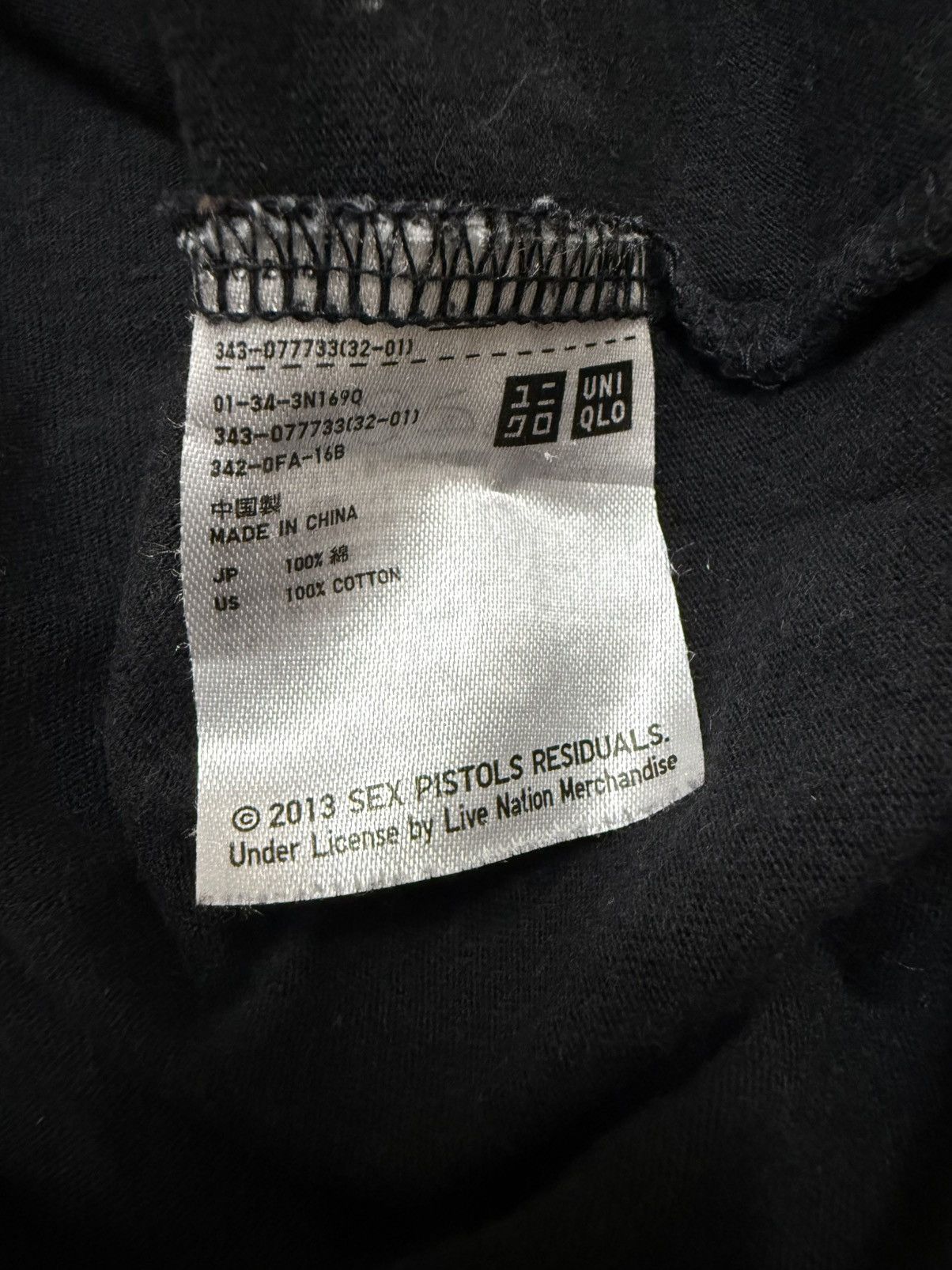 Band Tees Uniqlo Sex Pistol Band Tshirt Size M / US 6-8 / IT 42-44 - 7 Thumbnail