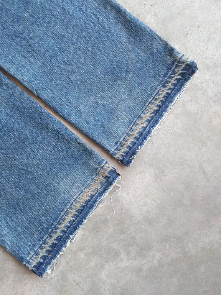 Japanese Brand Vintage Unique Clothing Warehouse Distressed Jeans 28x29 Size US 28 / EU 44 - 3 Thumbnail