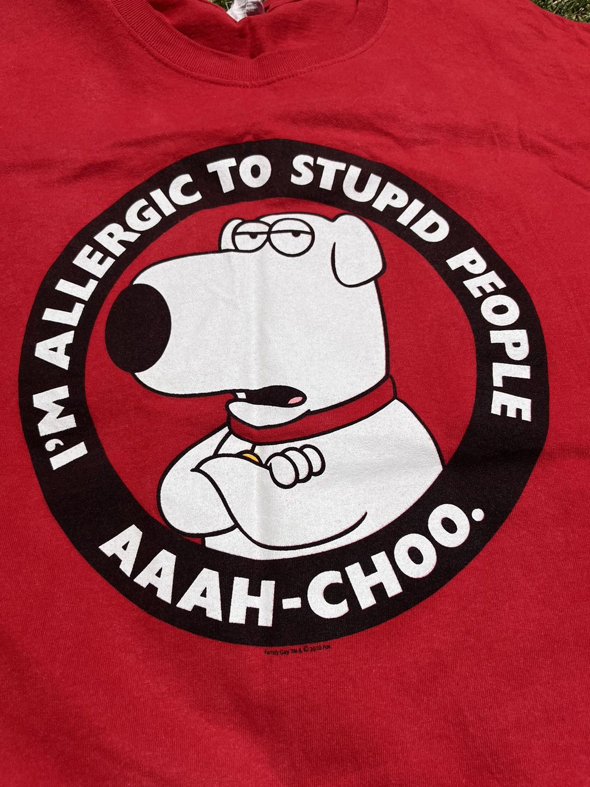 Other Family Guy Stupid People Tee Size US XL / EU 56 / 4 - 2 Thumbnail