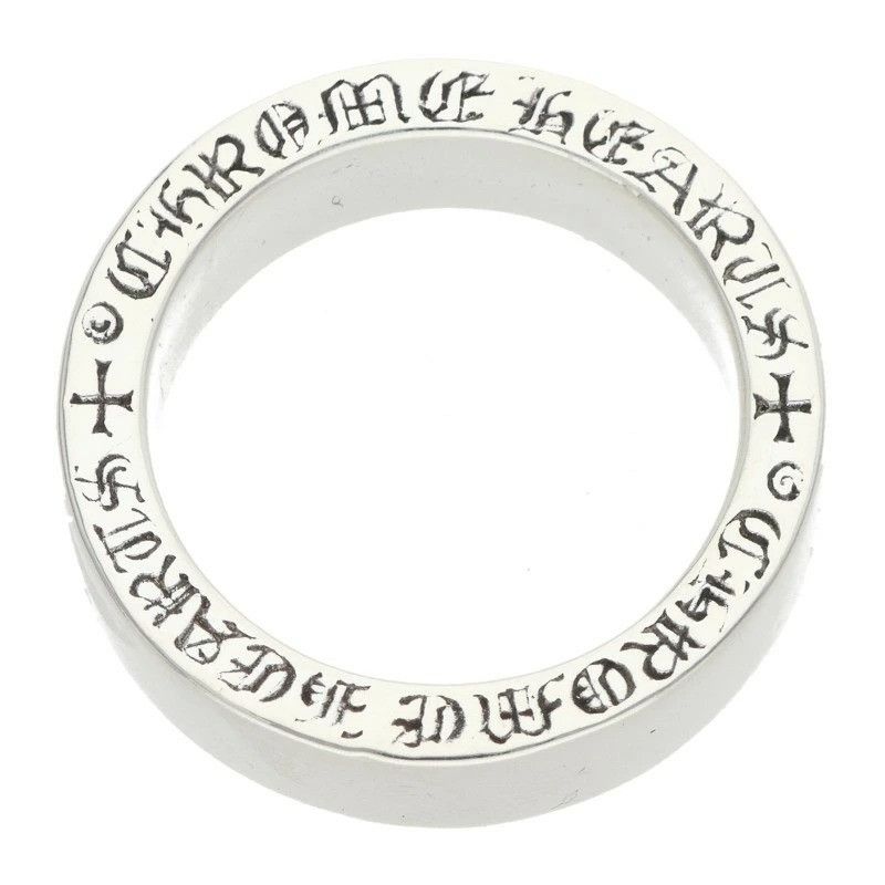 Chrome Hearts 7.5🔥 CHROME HEARTS 6MM SPACER PLN RING SILVER Size ONE SIZE - 2 Thumbnail