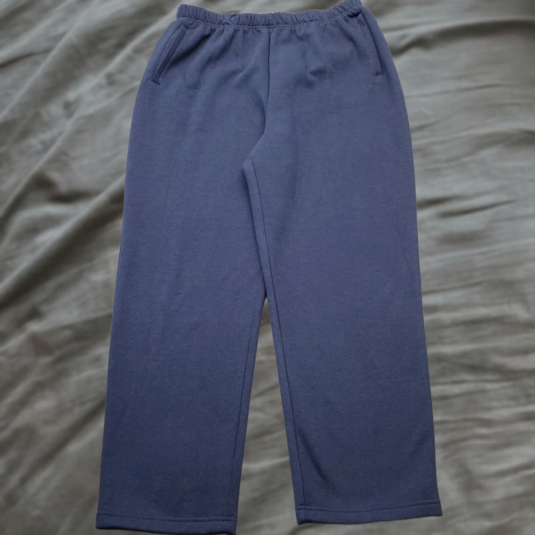Vintage Hasting & Smith Sweatpants Womens XL Blue Comfort Straight Leg Elastic Waistband Size 40" / US 18 - 1 Thumbnail