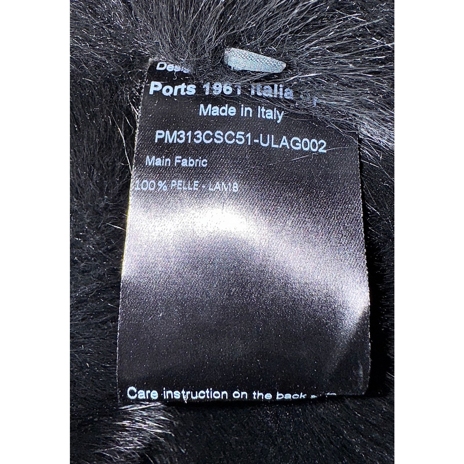 Ports 1961 Ports 1961 NWT Black Shearling Coat Size US XL / EU 56 / 4 - 4 Thumbnail