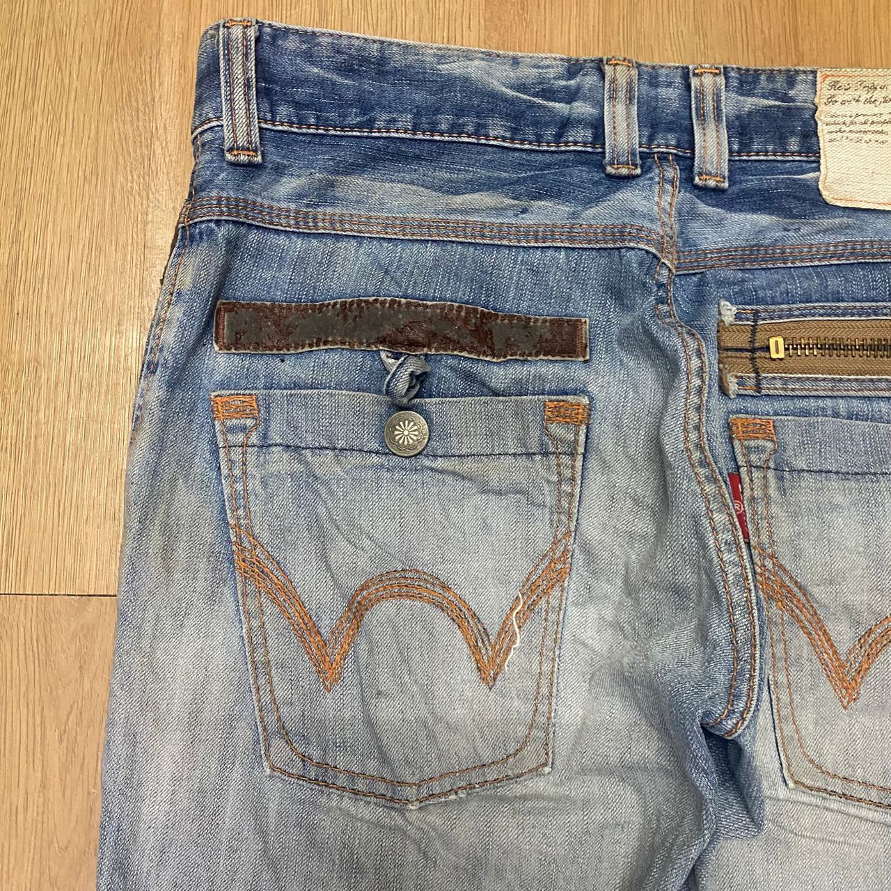 Edwin Vintage Edwin Distressed Denim Size US 32 / EU 48 - 15 Thumbnail