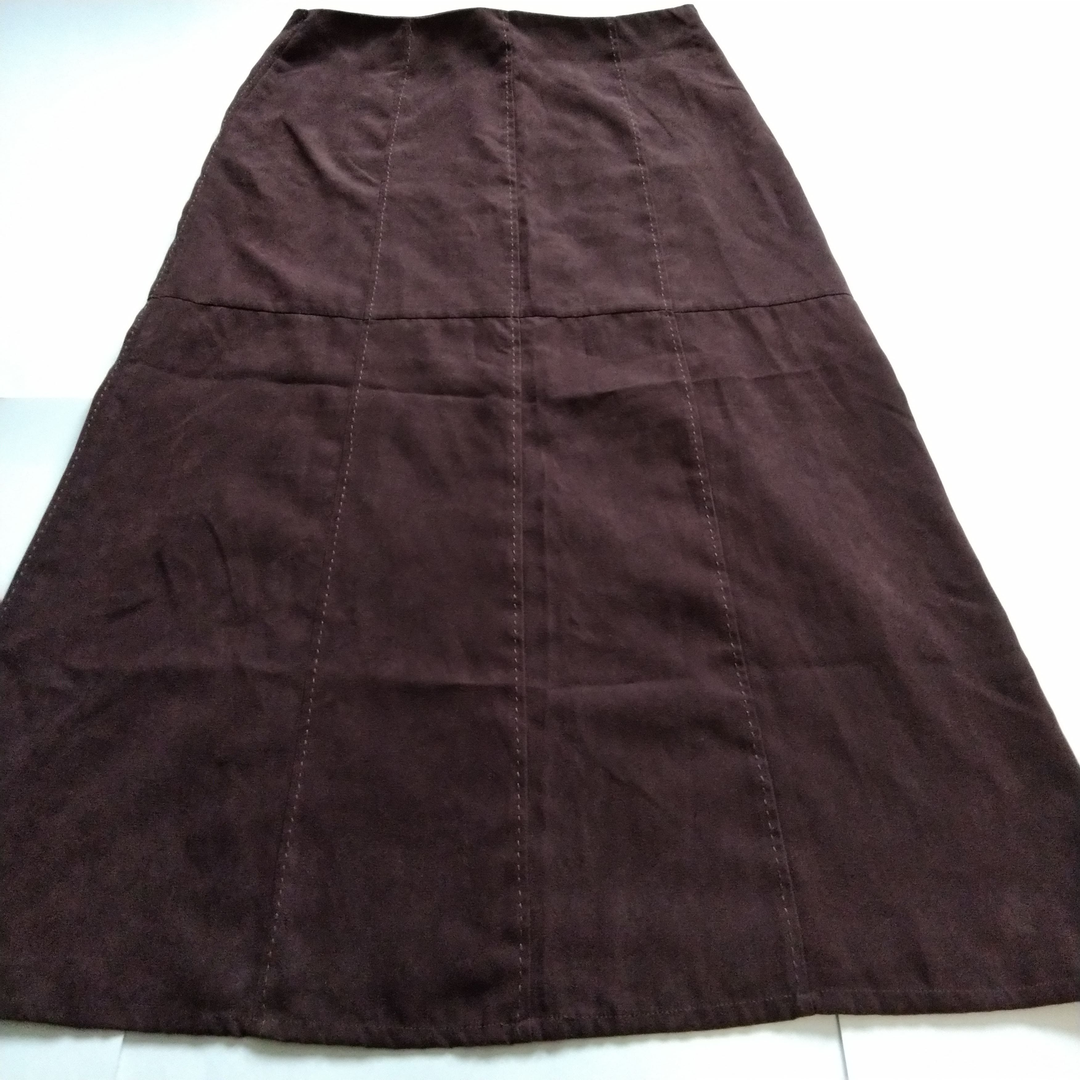 Vintage Long Skirt A-Line Casual Missing Size Label Waist Aprox 32" Size 32" / US 10 / IT 46 - 10 Thumbnail