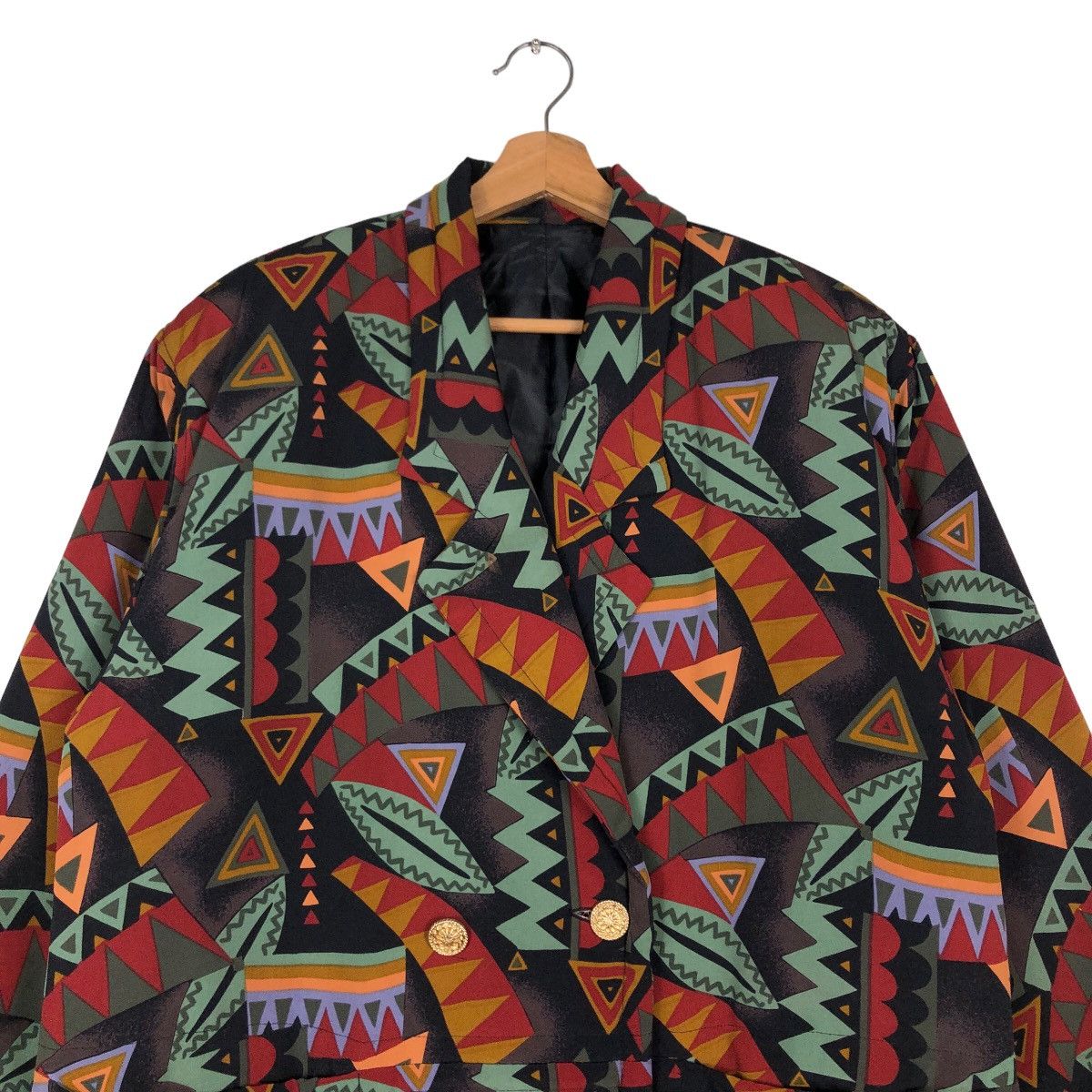 Japanese Brand 🔥Vintage Full Print Button Jacket Navajo Native Kapital Size US M / EU 48-50 / 2 - 3 Thumbnail