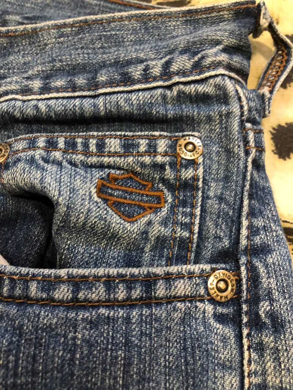 Harley Davidson Vintage Harley Davidson Jeans Size US 28 / EU 44 - 3 Thumbnail