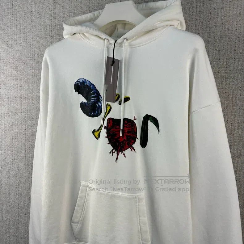 Dior Dior FW22 Contrast Colour Logo Pattern Sports Hooded Sweat Size US L / EU 52-54 / 3 - 2 Thumbnail