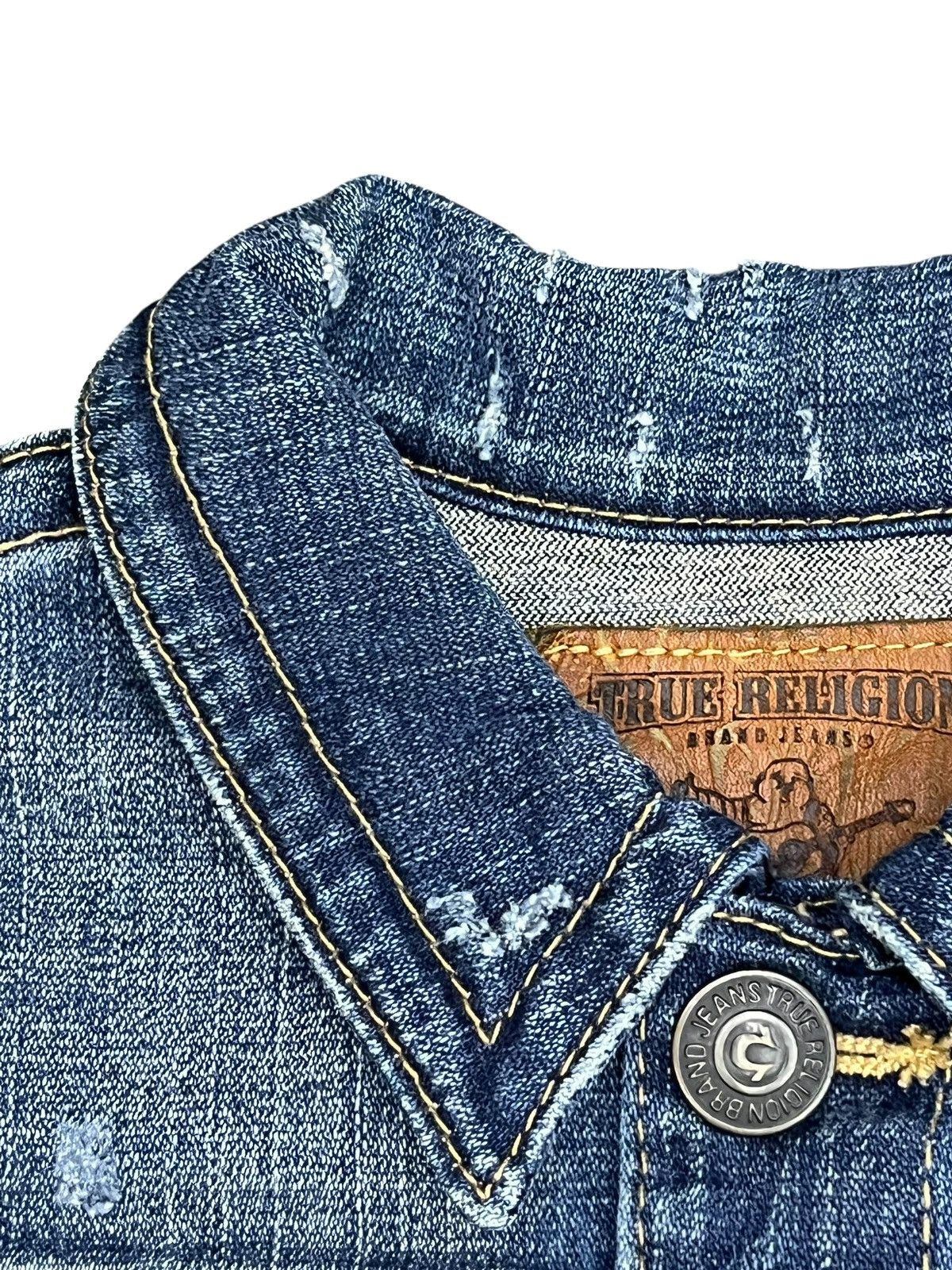 True Religion 🔥TRUE RELIGION KIDS SERAPE CUSTOM DENIM JACKET Size US XXS / EU 40 - 7 Thumbnail