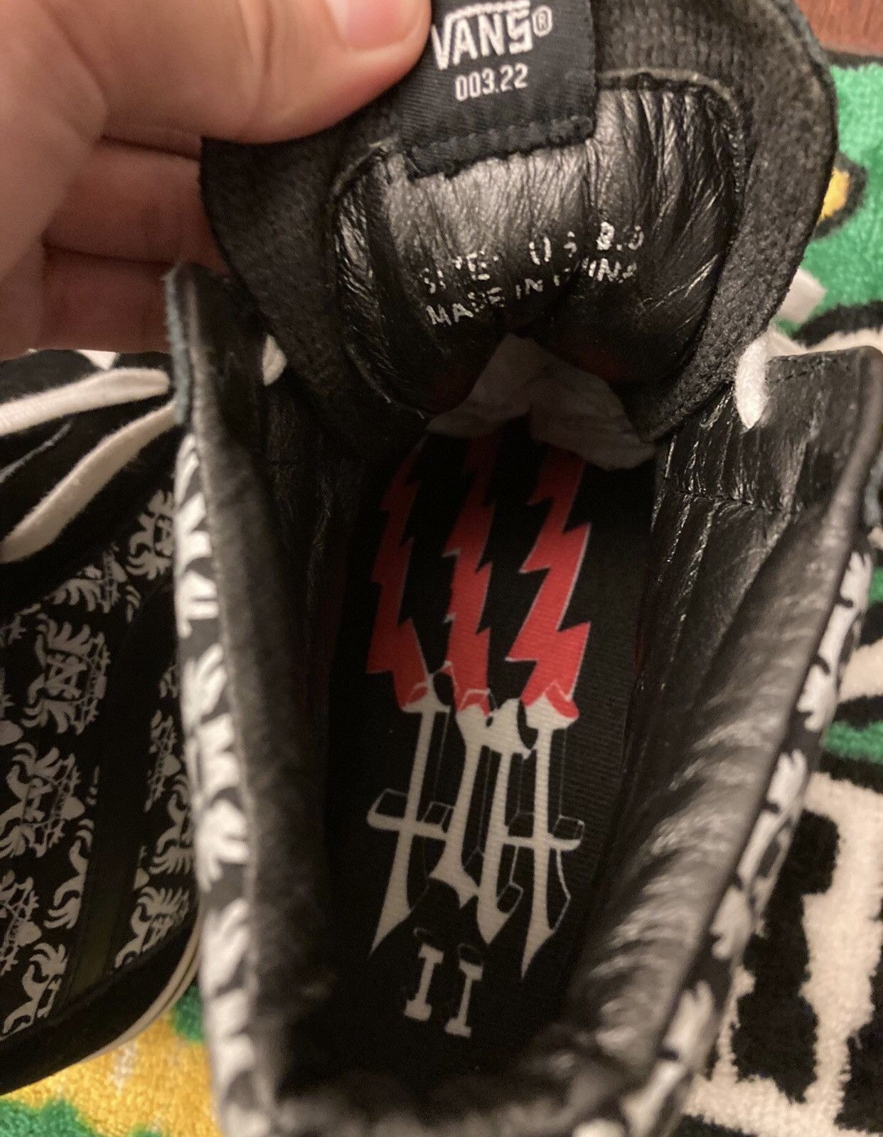 Neighborhood Neighborhood x Supreme x Vans SK8-HI High Top Board Shoes Size US 10 / EU 43 - 7 Thumbnail