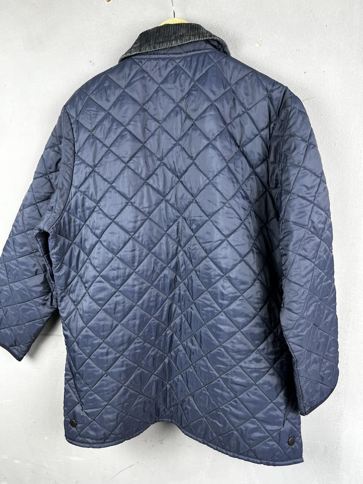 Barbour Vintage Barbour Liddesdale Quilted Men's Jacket Navy M Size US L / EU 52-54 / 3 - 10 Thumbnail
