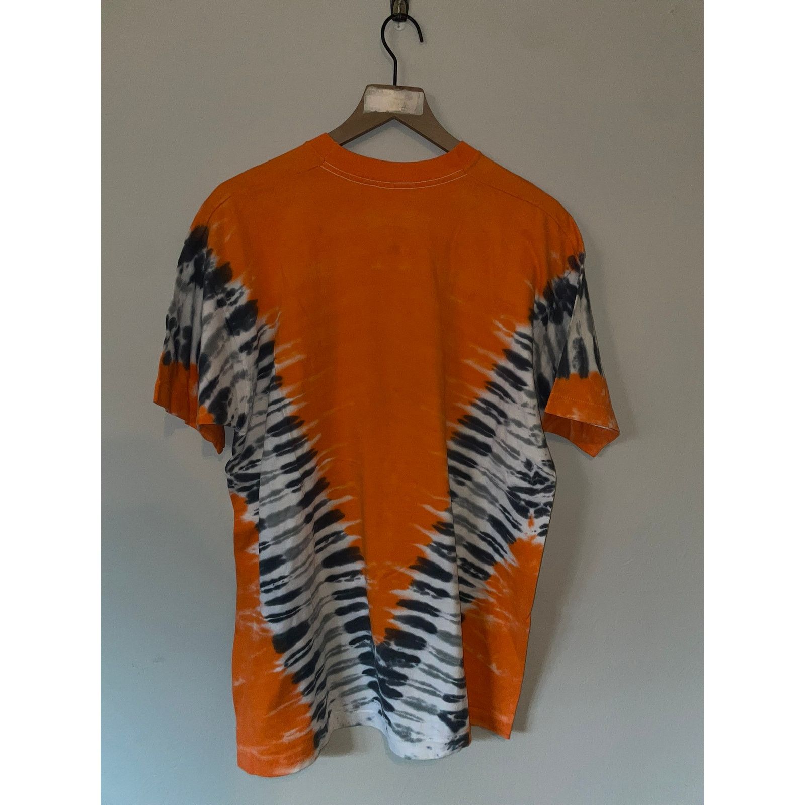 Fruit Of The Loom Vintage Fruit Of The Loom Tie Dye Shirt Orange Tee GC XL 90s Size US XL / EU 56 / 4 - 6 Thumbnail