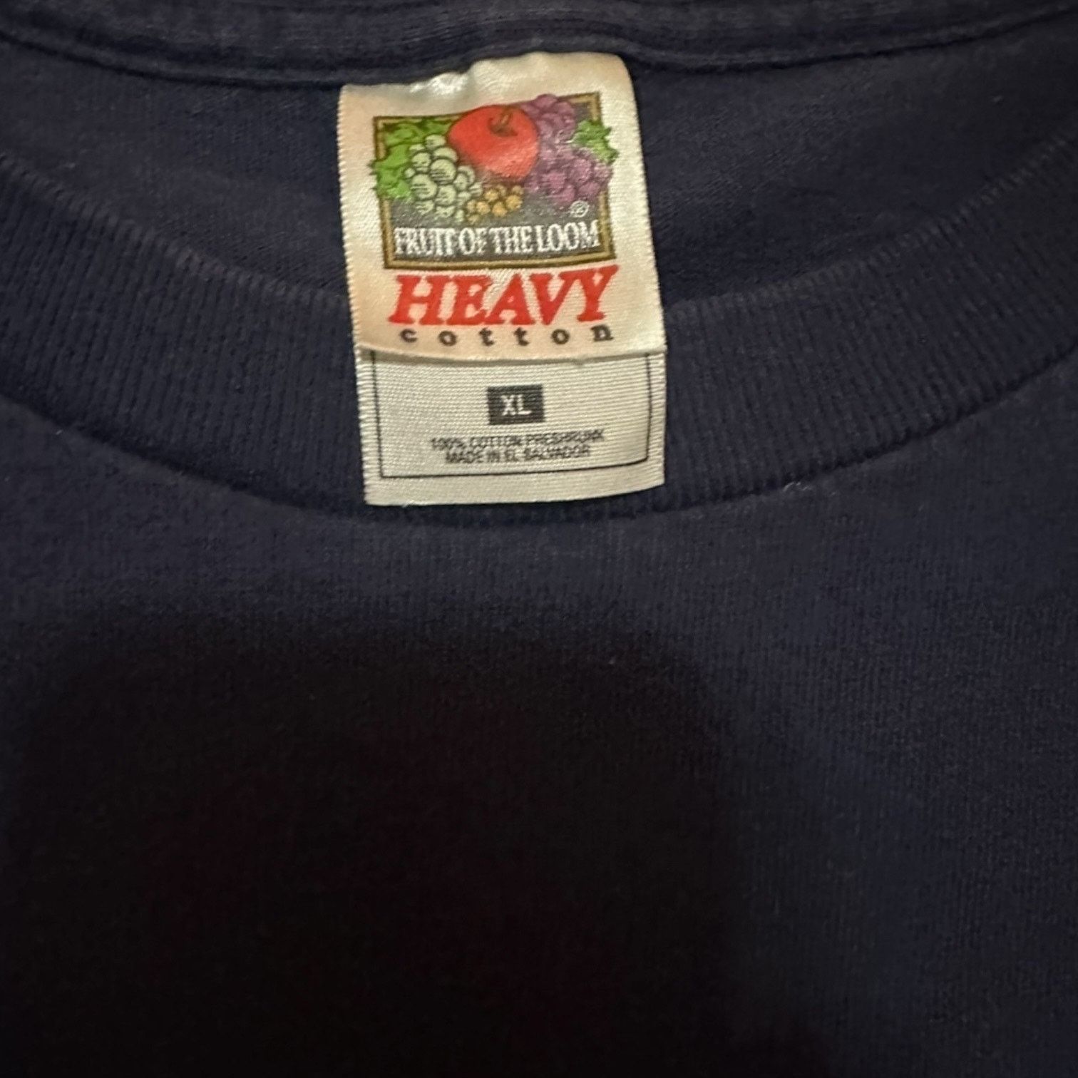 Fruit Of The Loom 1986 Les Mis navy Size US XL / EU 56 / 4 - 3 Thumbnail