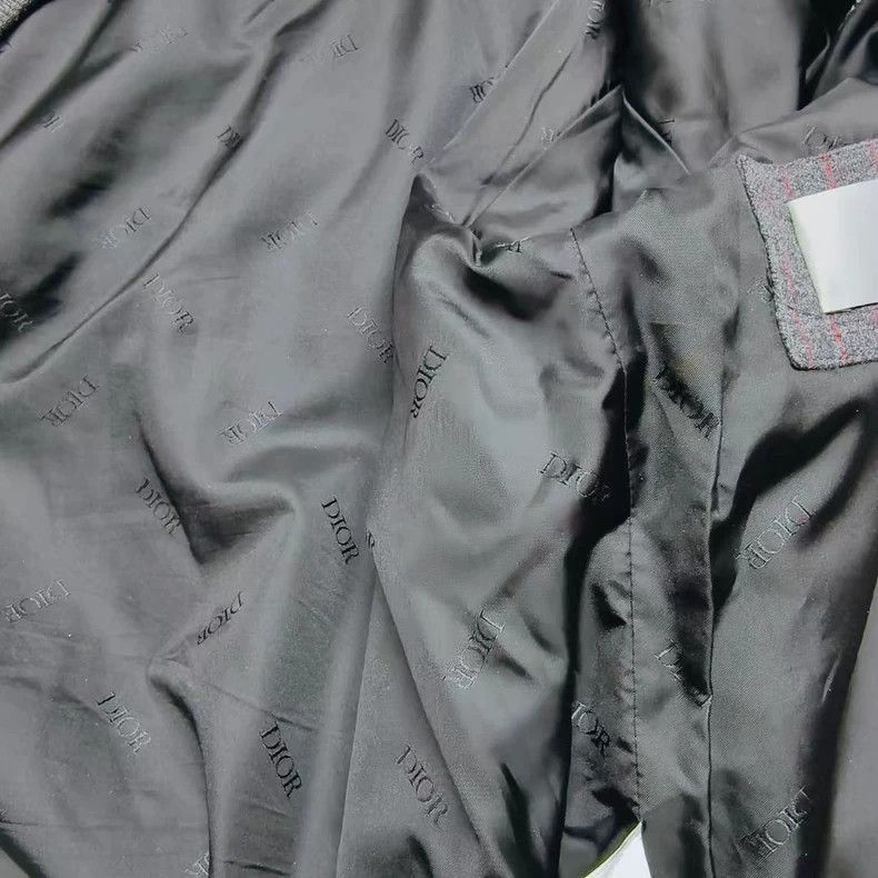 Dior Dior gray letter print jacket for men-2507 Size US L / EU 52-54 / 3 - 5 Thumbnail