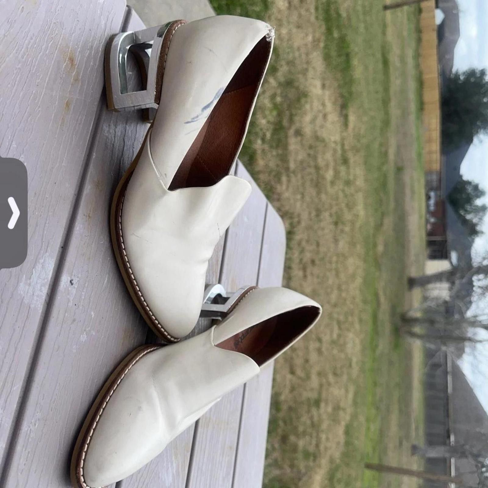 Jeffrey Campbell White Jeffrey Campbell leather loafers #preppy #minimalist Size US 8.5 / IT 38.5 - 2 Thumbnail