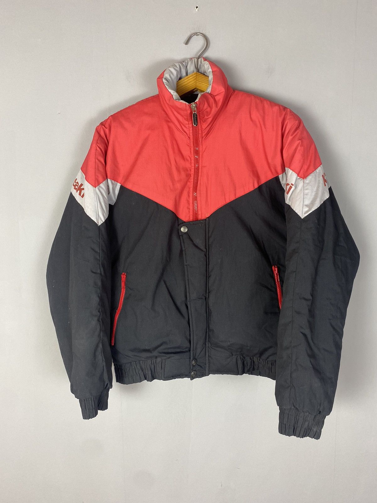 Vintage Vintage racing Kawasaki jacket bomber Size US S / EU 44-46 / 1 - 1 Thumbnail