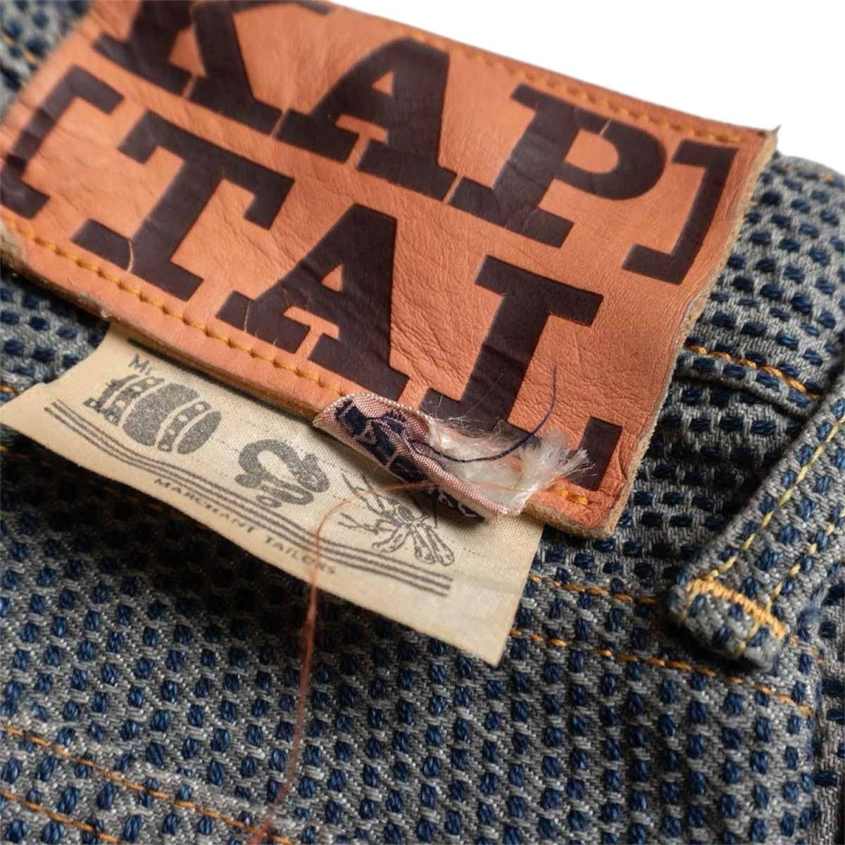 Kapital × Kapital Kountry Kapital Century Denim Indigo No 7S 5p Monkey Cisco- Stone Size US 30 / EU 46 - 7 Thumbnail
