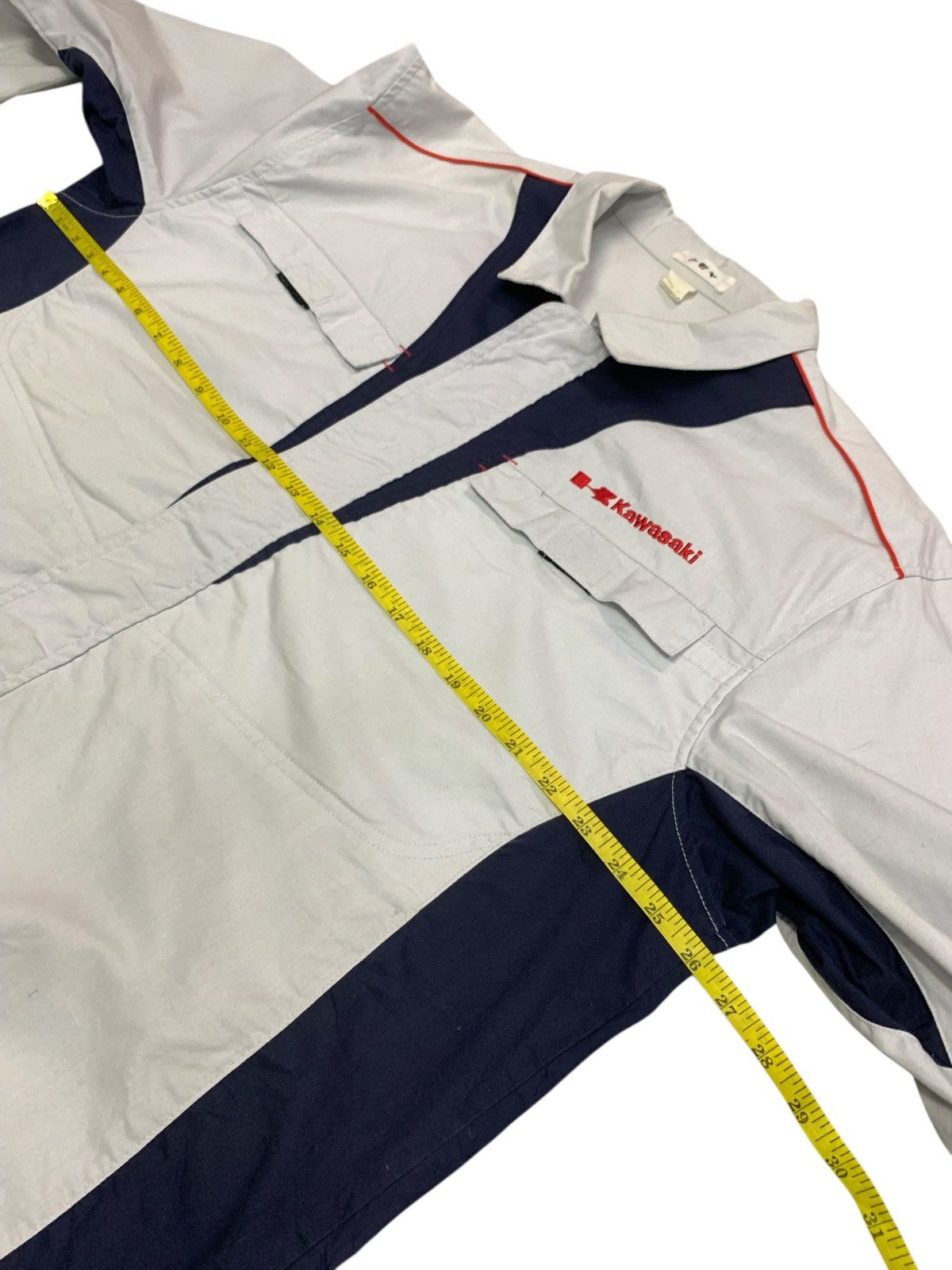 Other Vintage 90's Kawasaki Small Logo Button Ups Jacket Size US XL / EU 56 / 4 - 6 Thumbnail