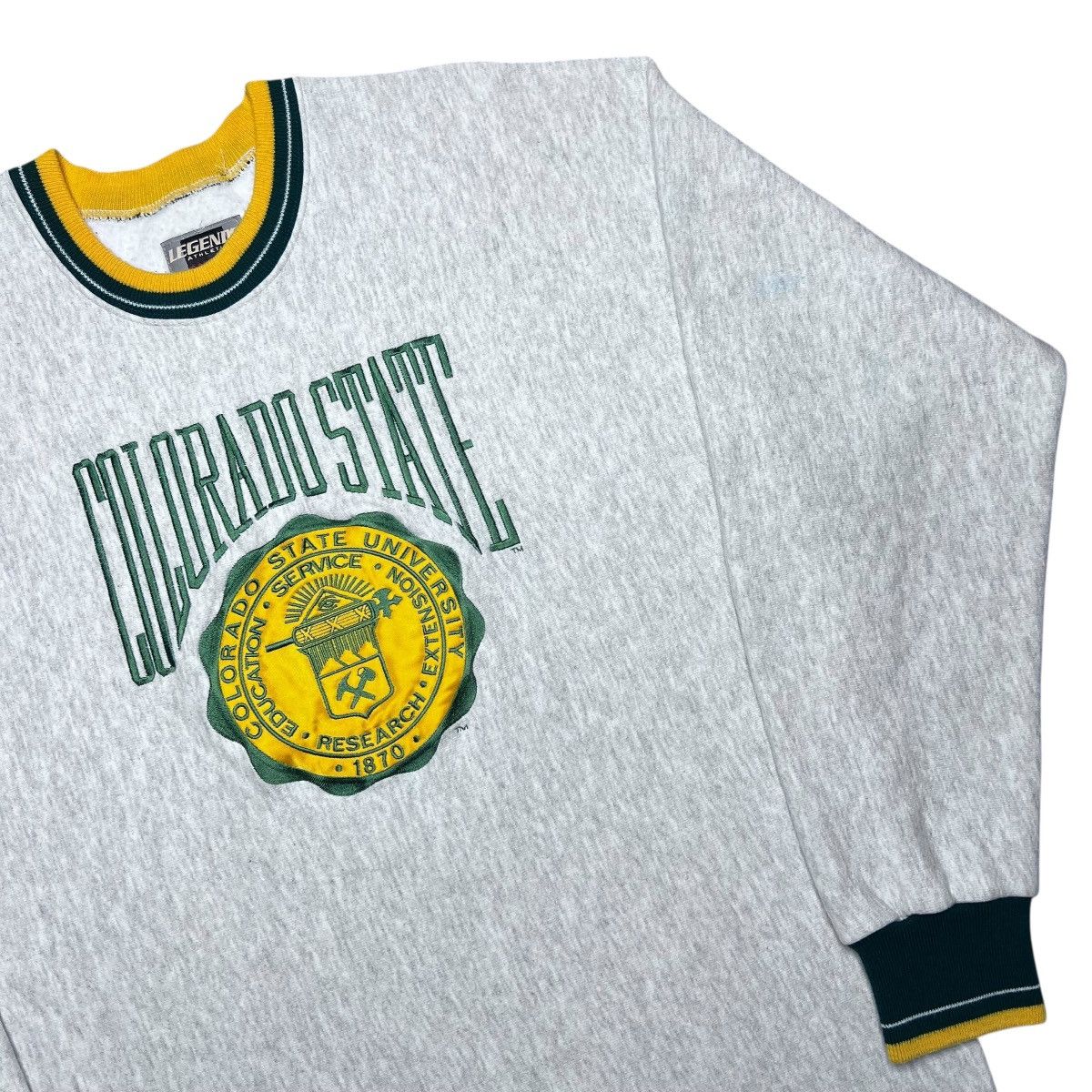 NCAA 1990s NCAA Colorado State Rams Legends Athletic Sweatshirt Size US L / EU 52-54 / 3 - 14 Thumbnail