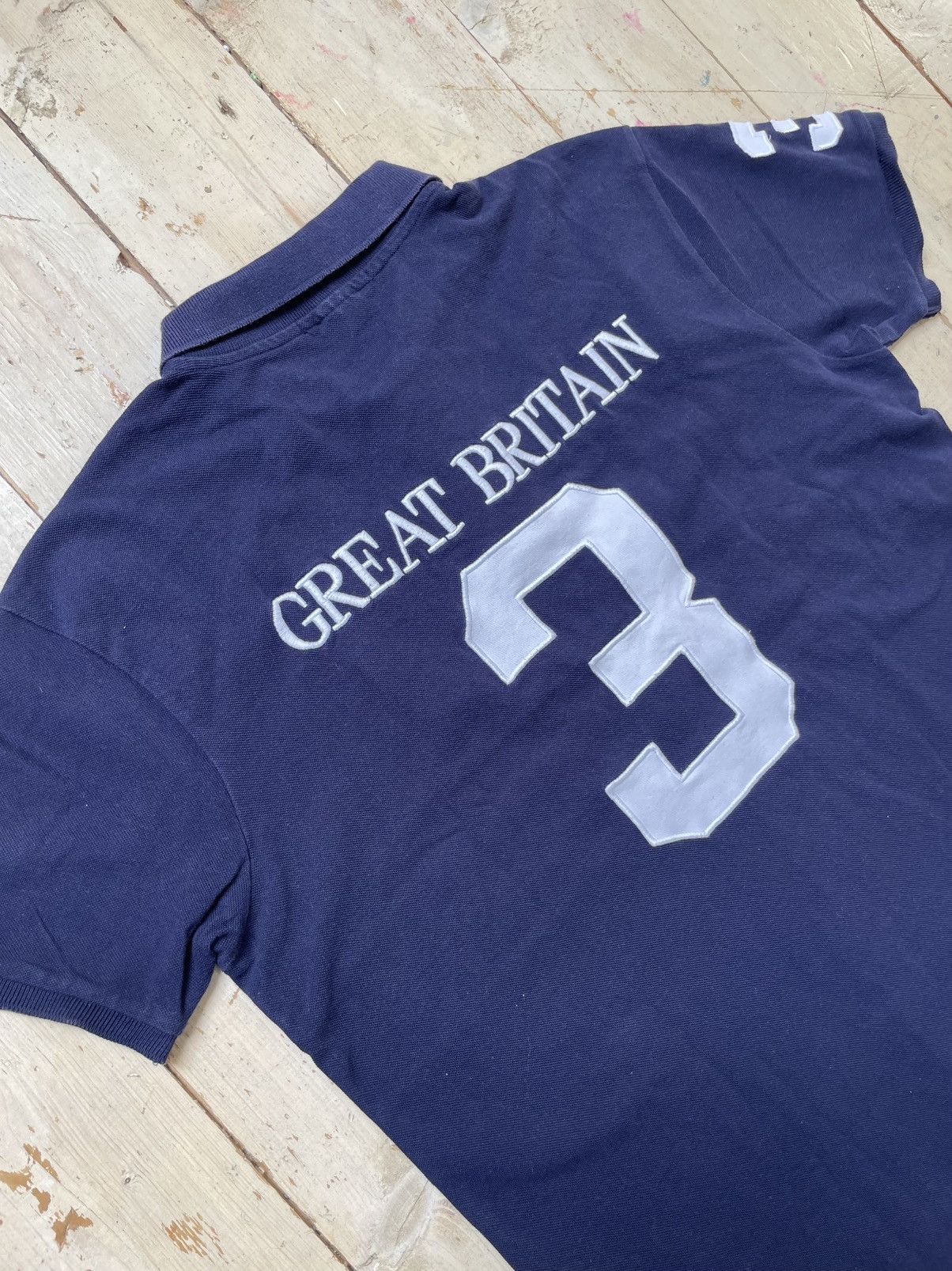 Polo Ralph Lauren Polo Ralph Lauren Great Britain Tshirt Size US L / EU 52-54 / 3 - 6 Thumbnail