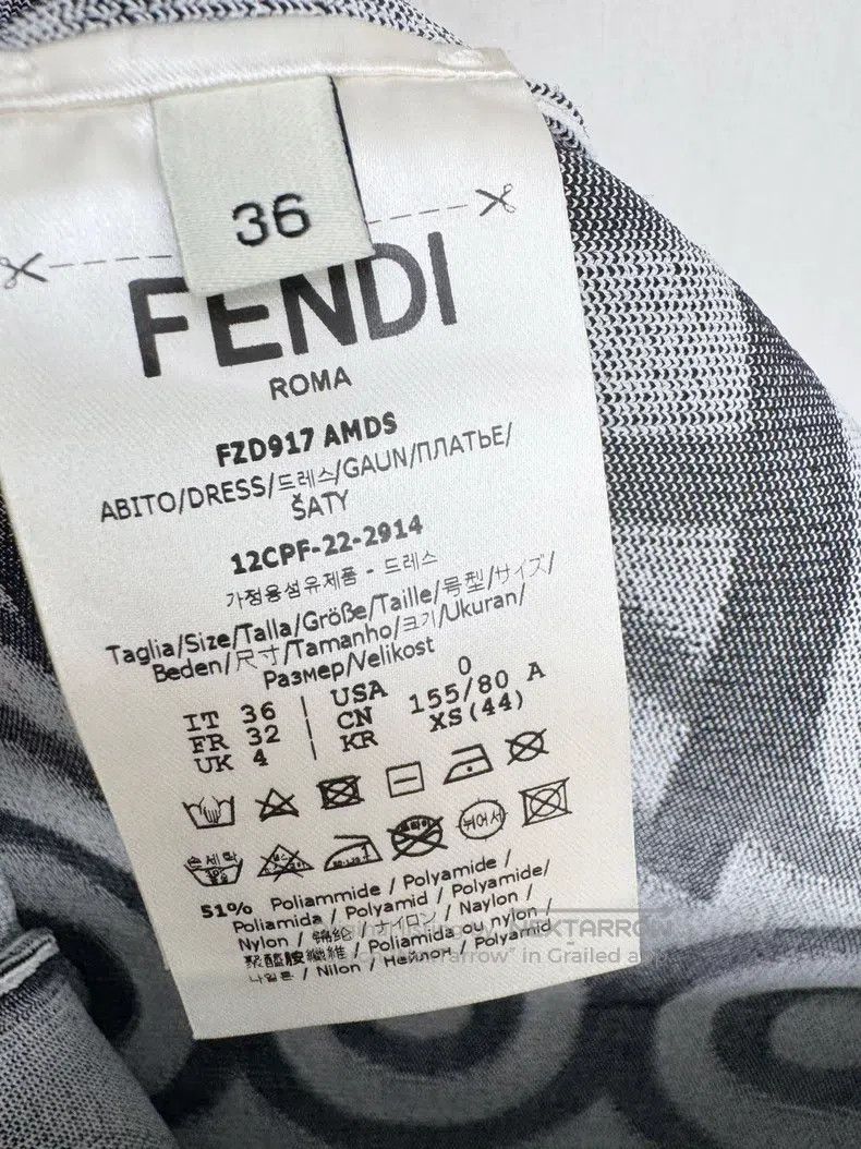 Fendi Fendi Collaboration Joint Dress Size 4XL / US 24-26 - 4 Thumbnail