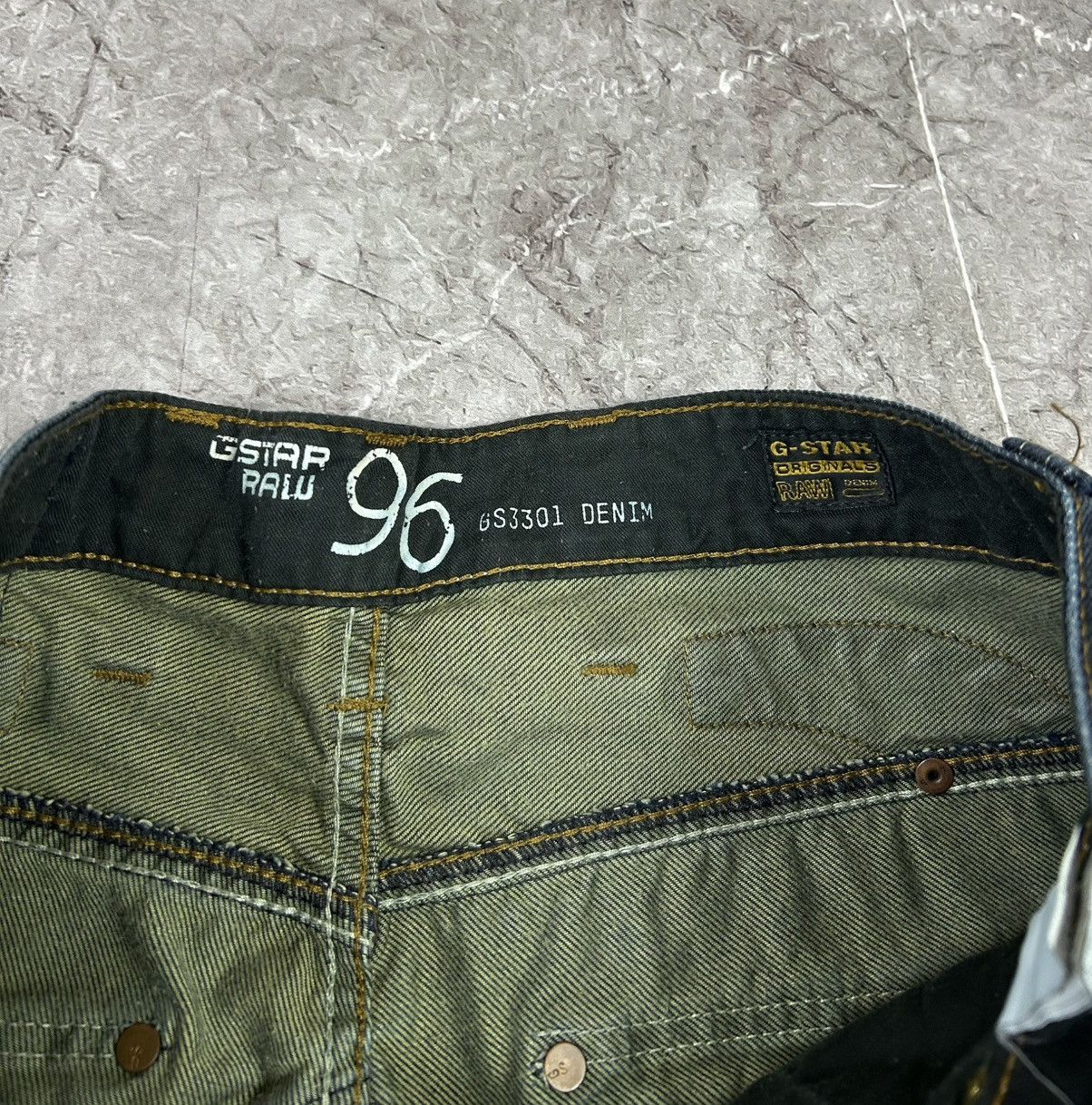 G-Star G Star RAW vintage jeans 96 rare carpenter pants bondage Y2K Size US 34 / EU 50 - 4 Thumbnail