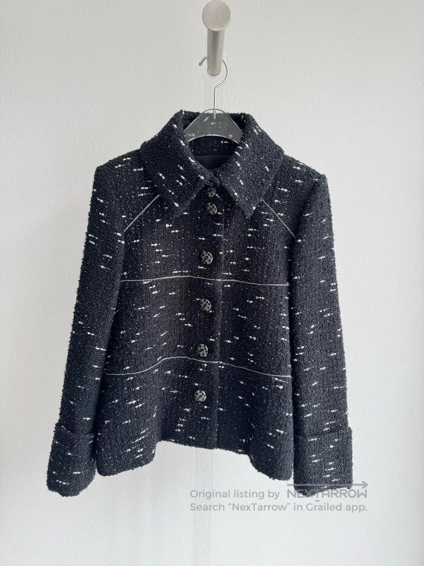 Chanel Chanel 18K Forest Tweed Jacket. Size XXS / US 00 / IT 34 - 2 Thumbnail