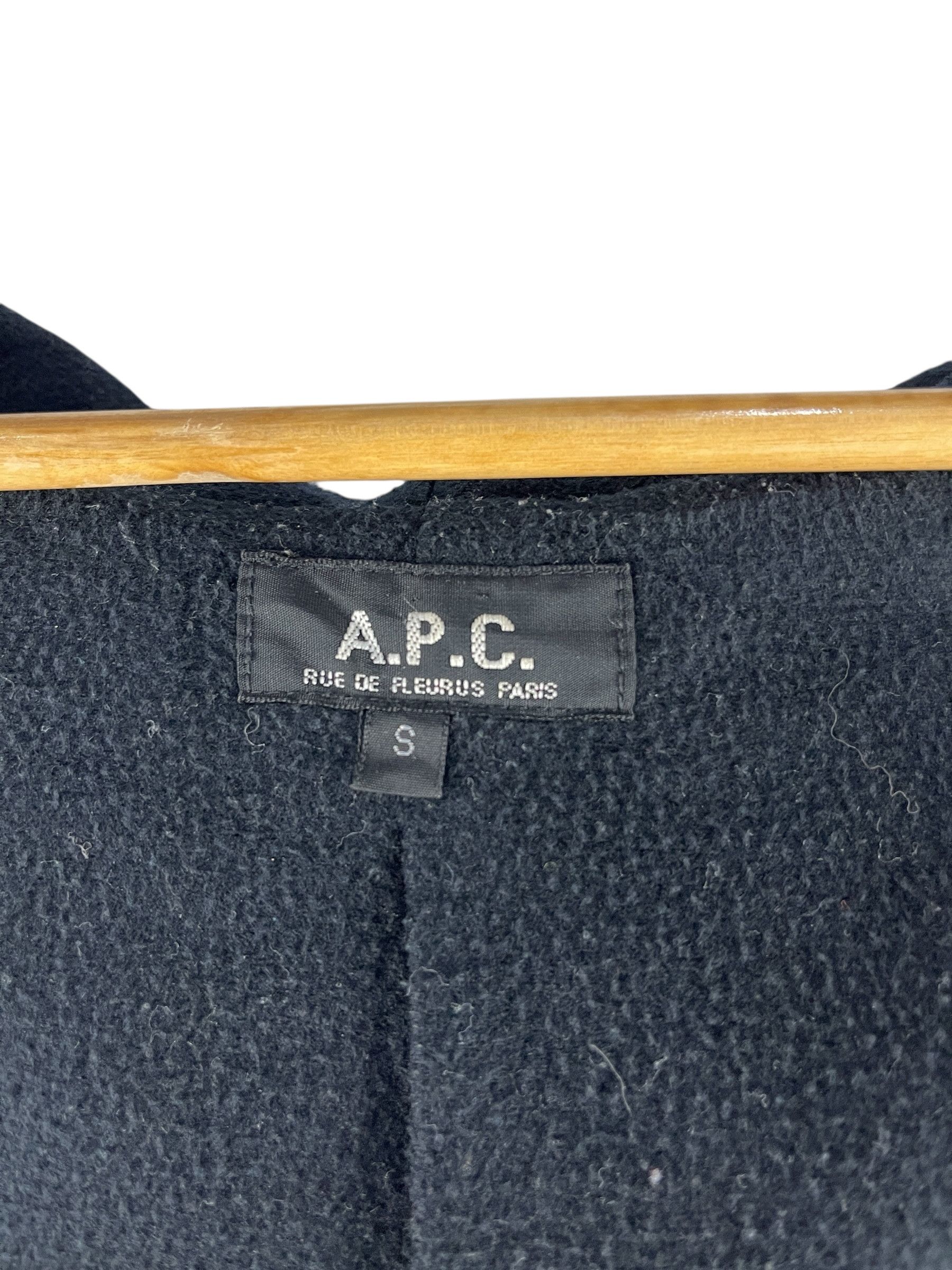 A.P.C. A.P.C. Archive Hooded Zip Jacket — Made in Japan, Minimalist Size S / US 4 / IT 40 - 13 Thumbnail