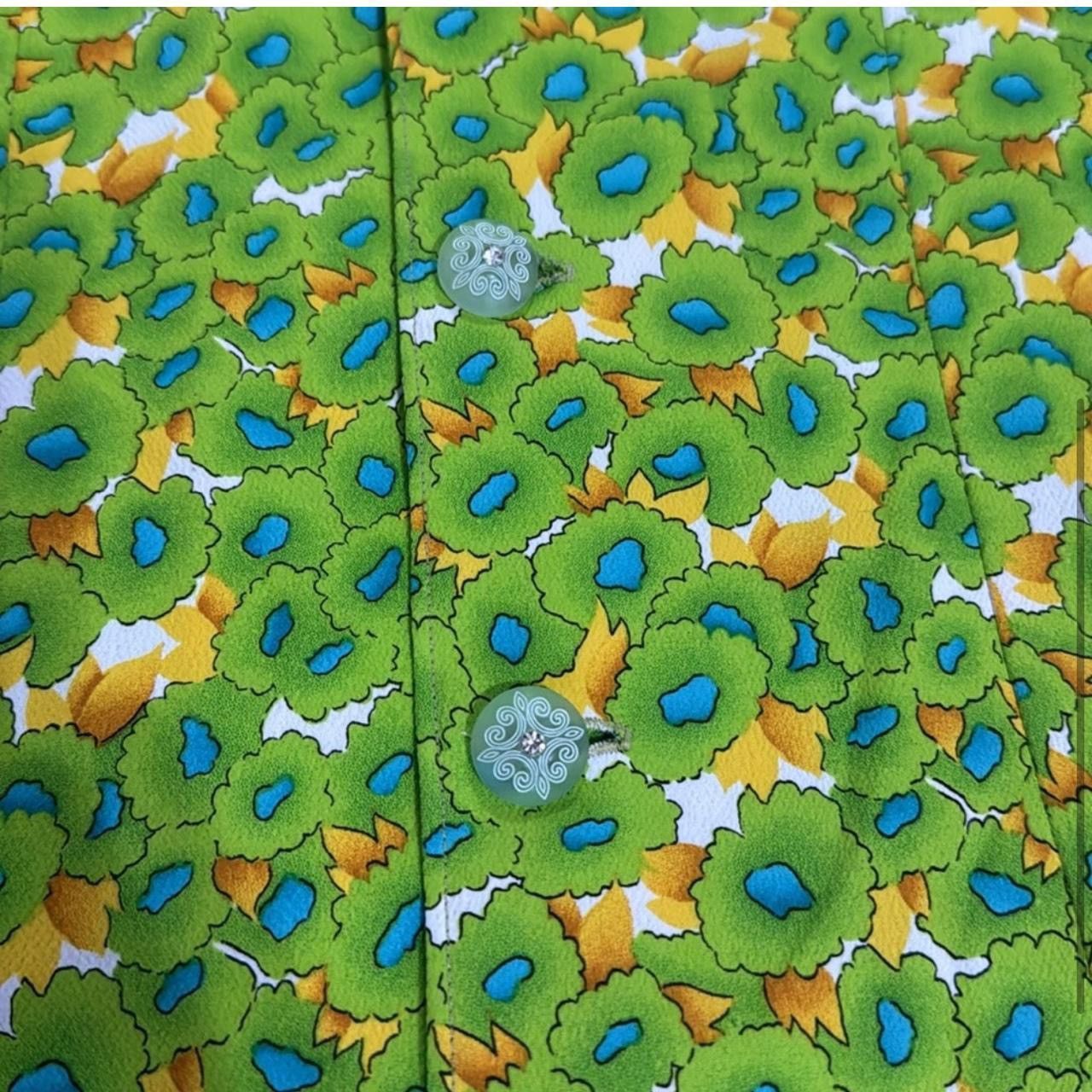 Vintage Vintage Floral Button Down Size S / US 4 / IT 40 - 3 Thumbnail