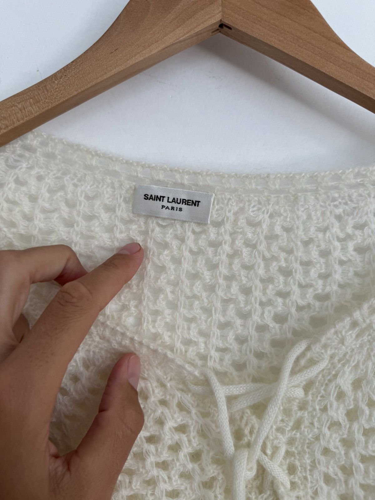 Saint Laurent Paris Knit tunic shirt Size US XXL / EU 58 / 5 - 2 Thumbnail