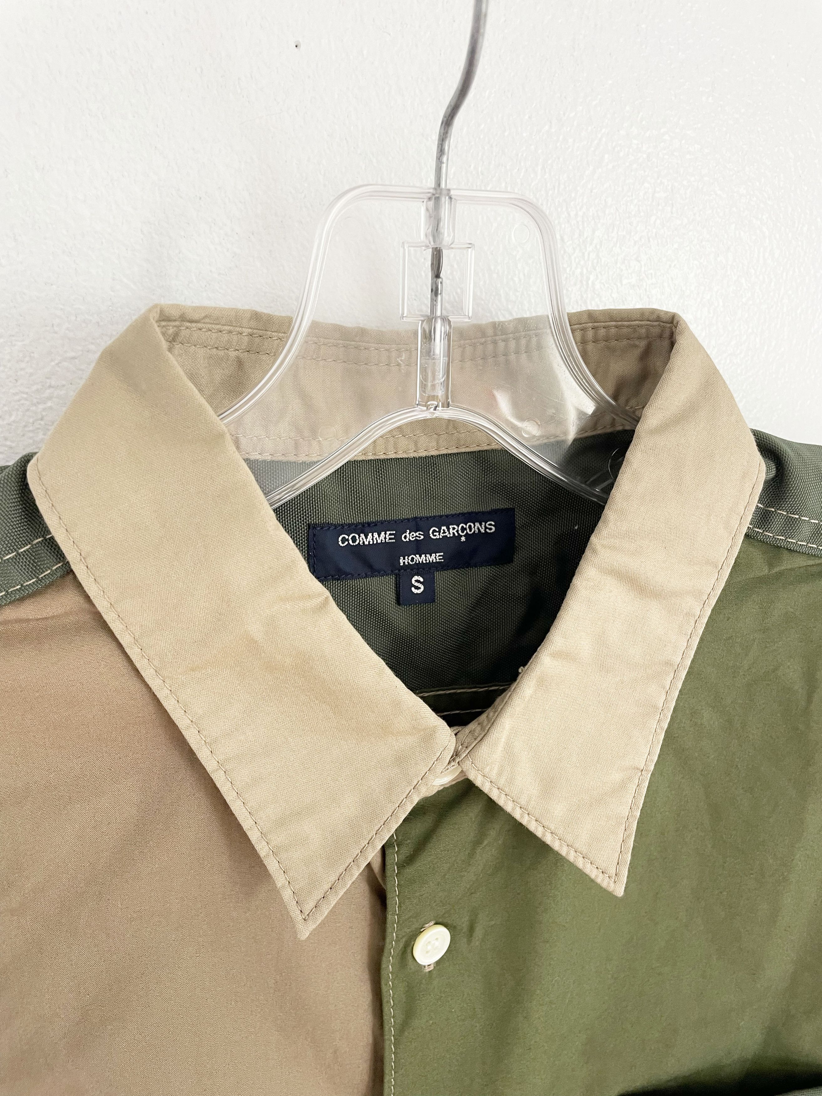 Comme des Garcons Homme 2009 Patchwork Shirt Size US M / EU 48-50 / 2 - 3 Thumbnail