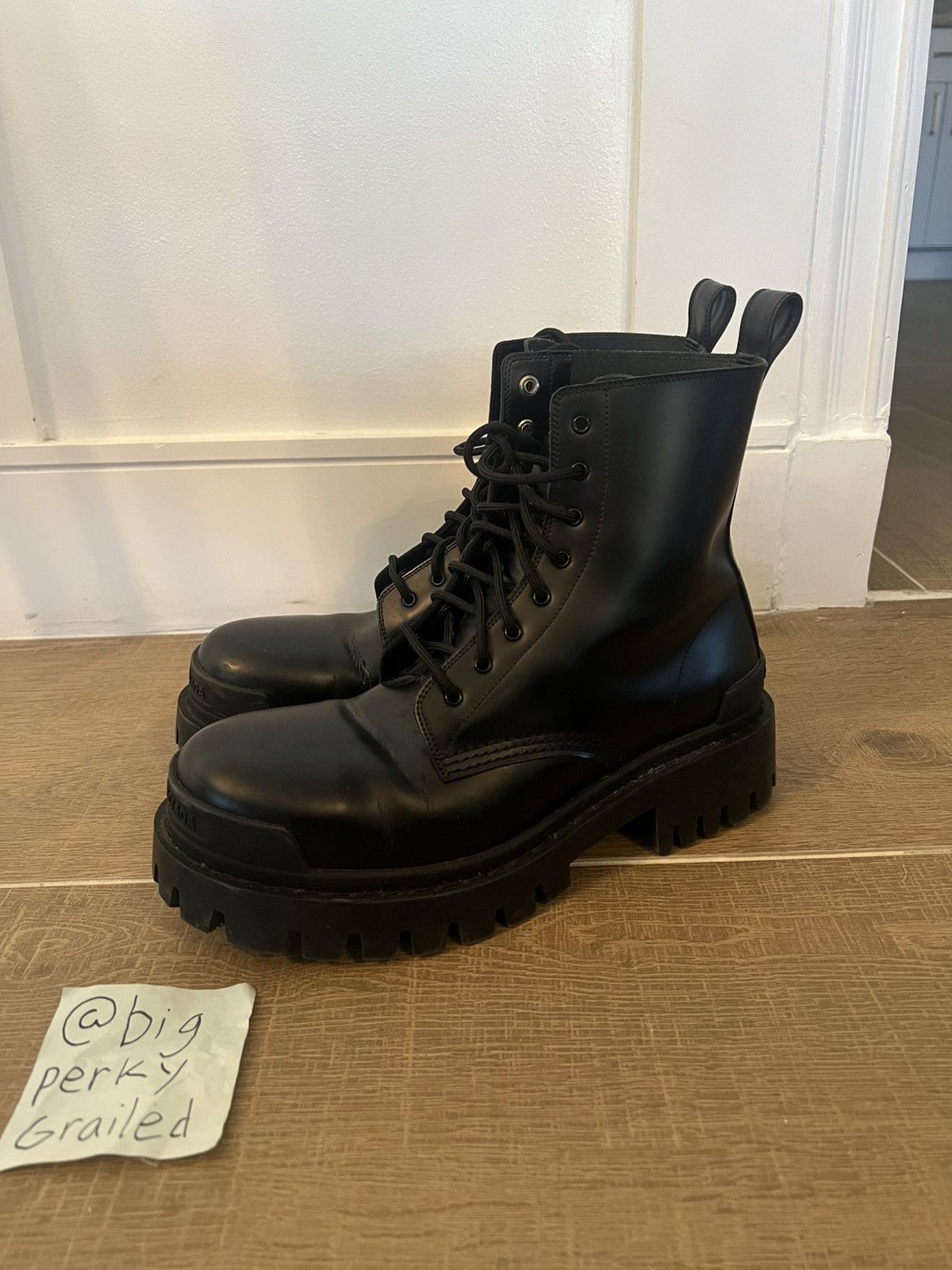 Balenciaga strike boots