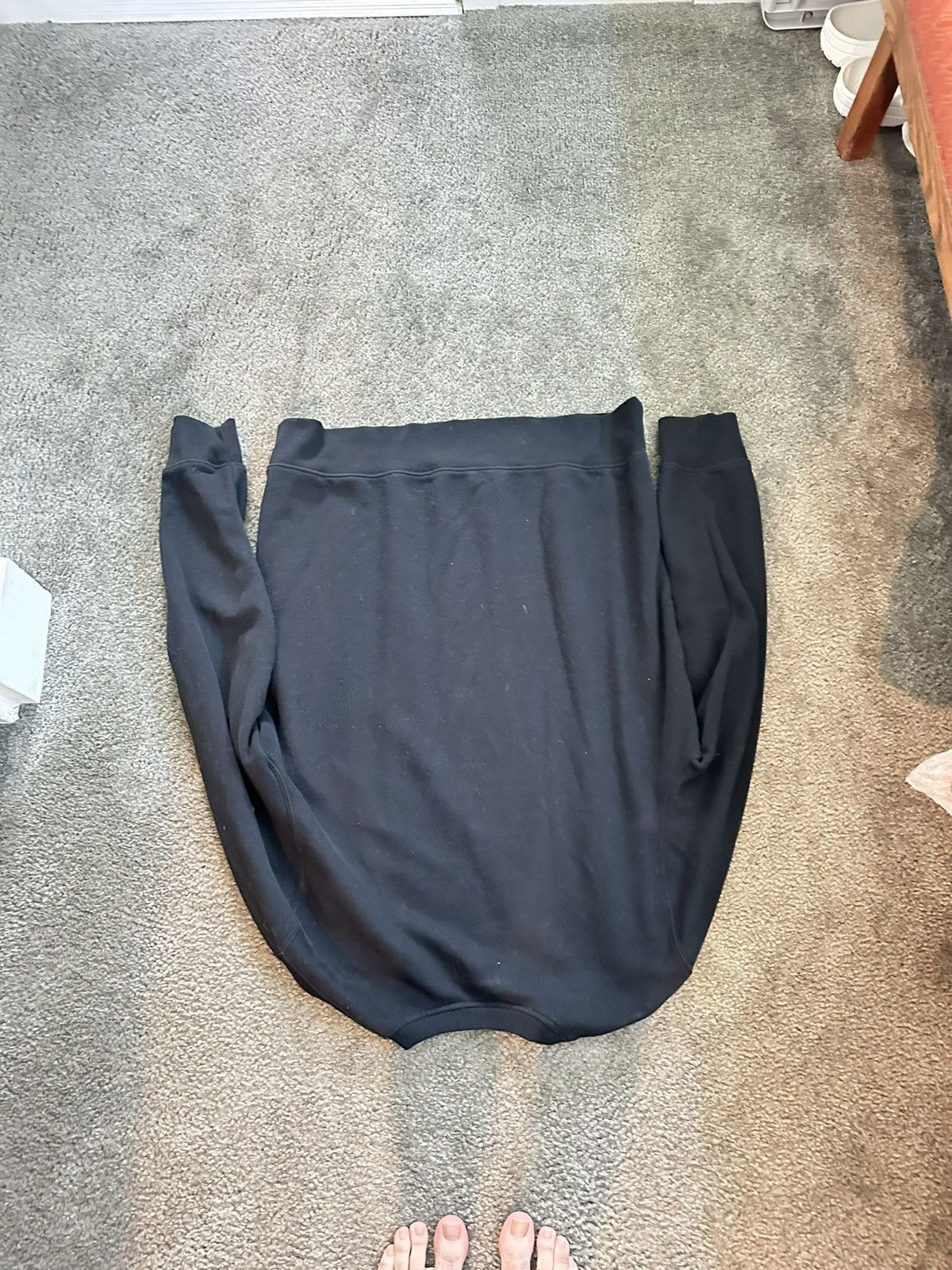 Vintage Black crewneck Size US XL / EU 56 / 4 - 2 Thumbnail