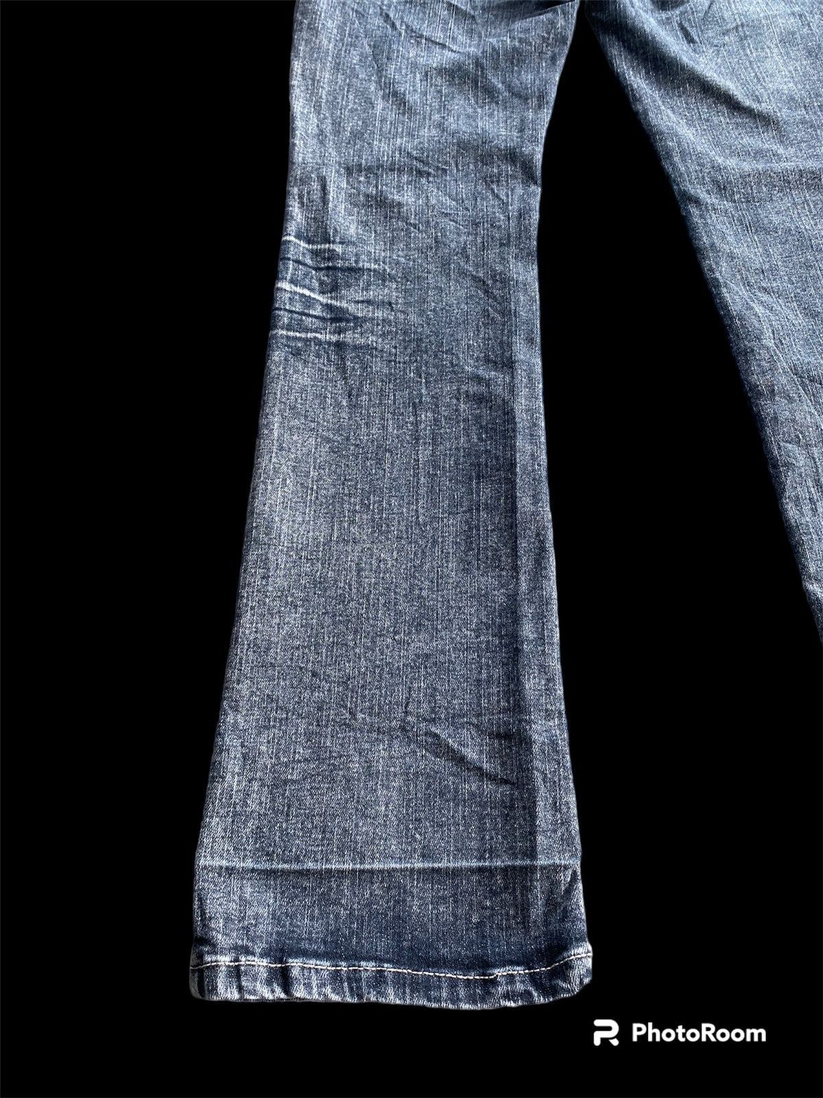 Hysteric Glamour × If Six Was Nine × Masaki Matsushima Flare Jeans Japan Masaki Stretch Faded Black Size US 29 - 13 Thumbnail