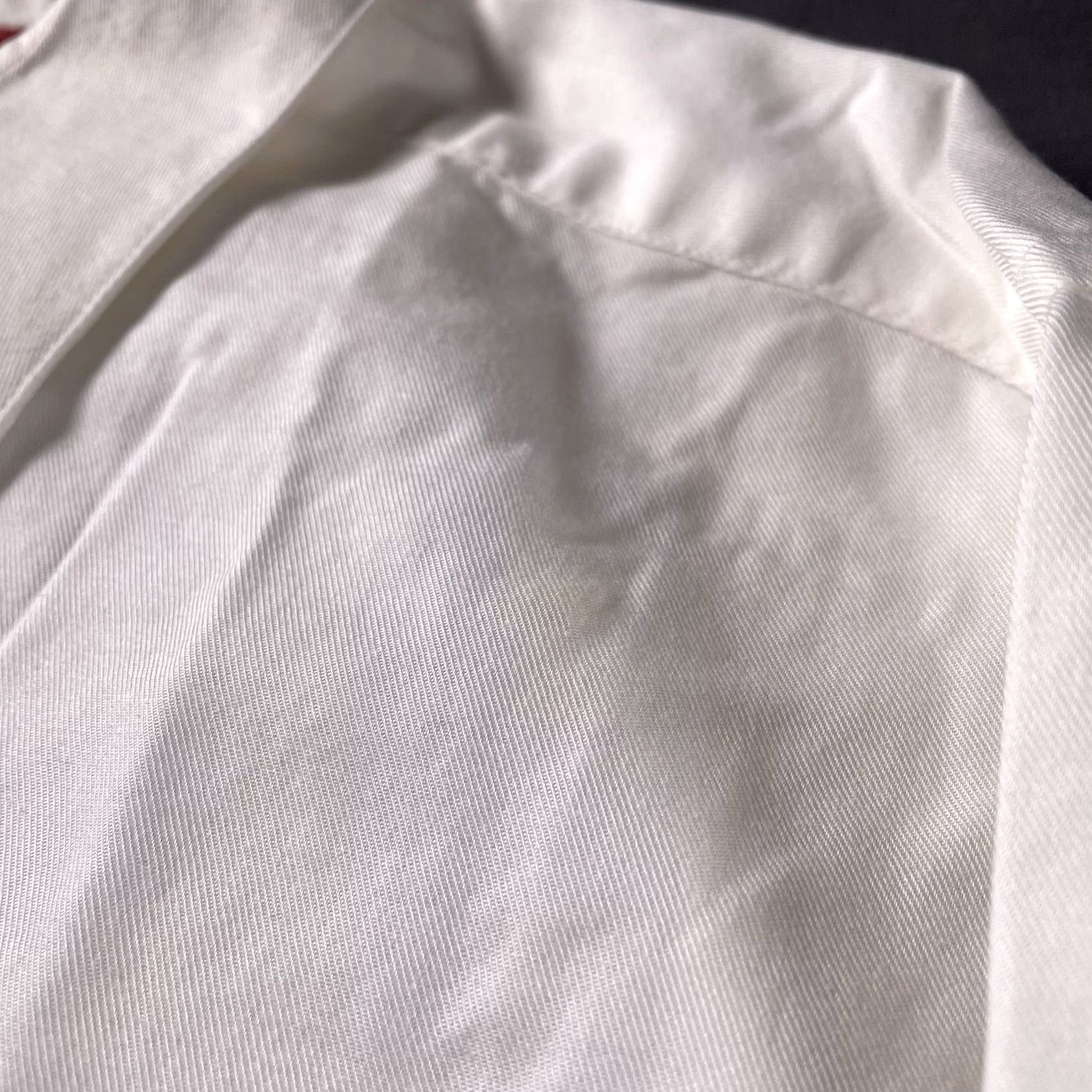 Eton Etón Shirt Dress Shirt Mens Large White Cotton Button Collared Long Sleeve Size 42R - 5 Thumbnail