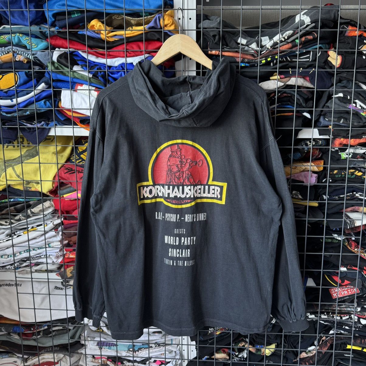 Marlboro Vintage 1993 Marlboro Rock-In Finale Hoodie Size US XL / EU 56 / 4 - 2 Thumbnail