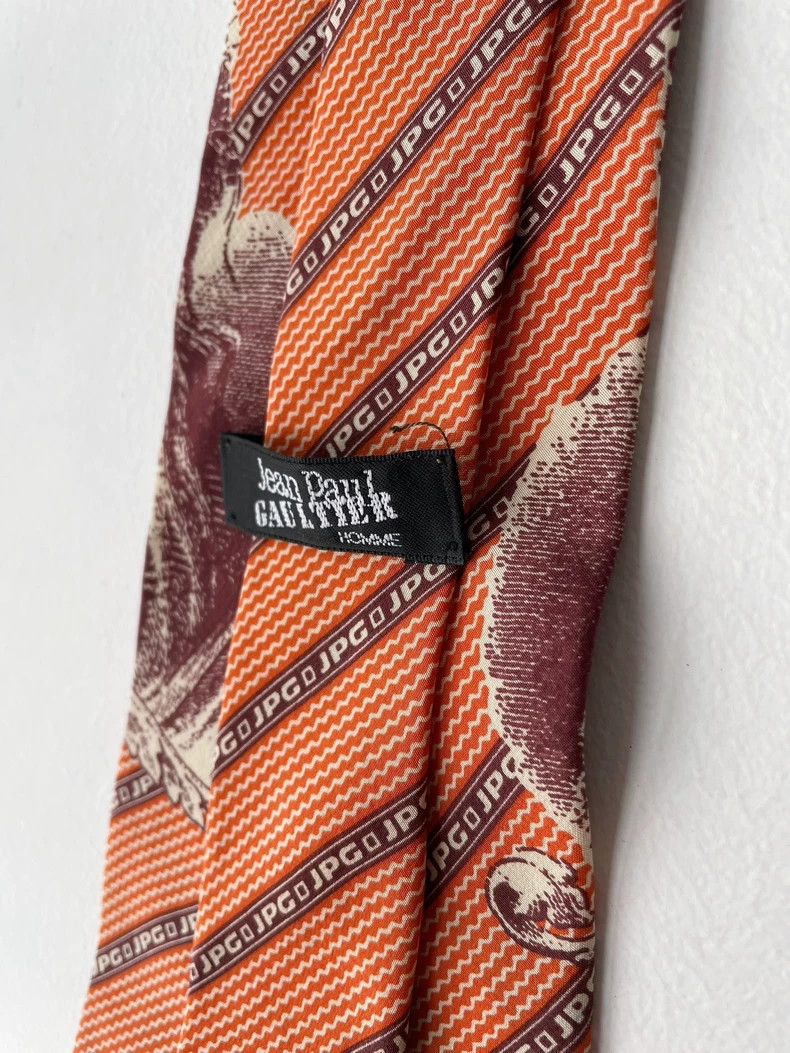 Jean Paul Gaultier Jean Paul Gaultier 94SS Indian Dollar Tie 2504-Nextarrow Size ONE SIZE - 6 Thumbnail